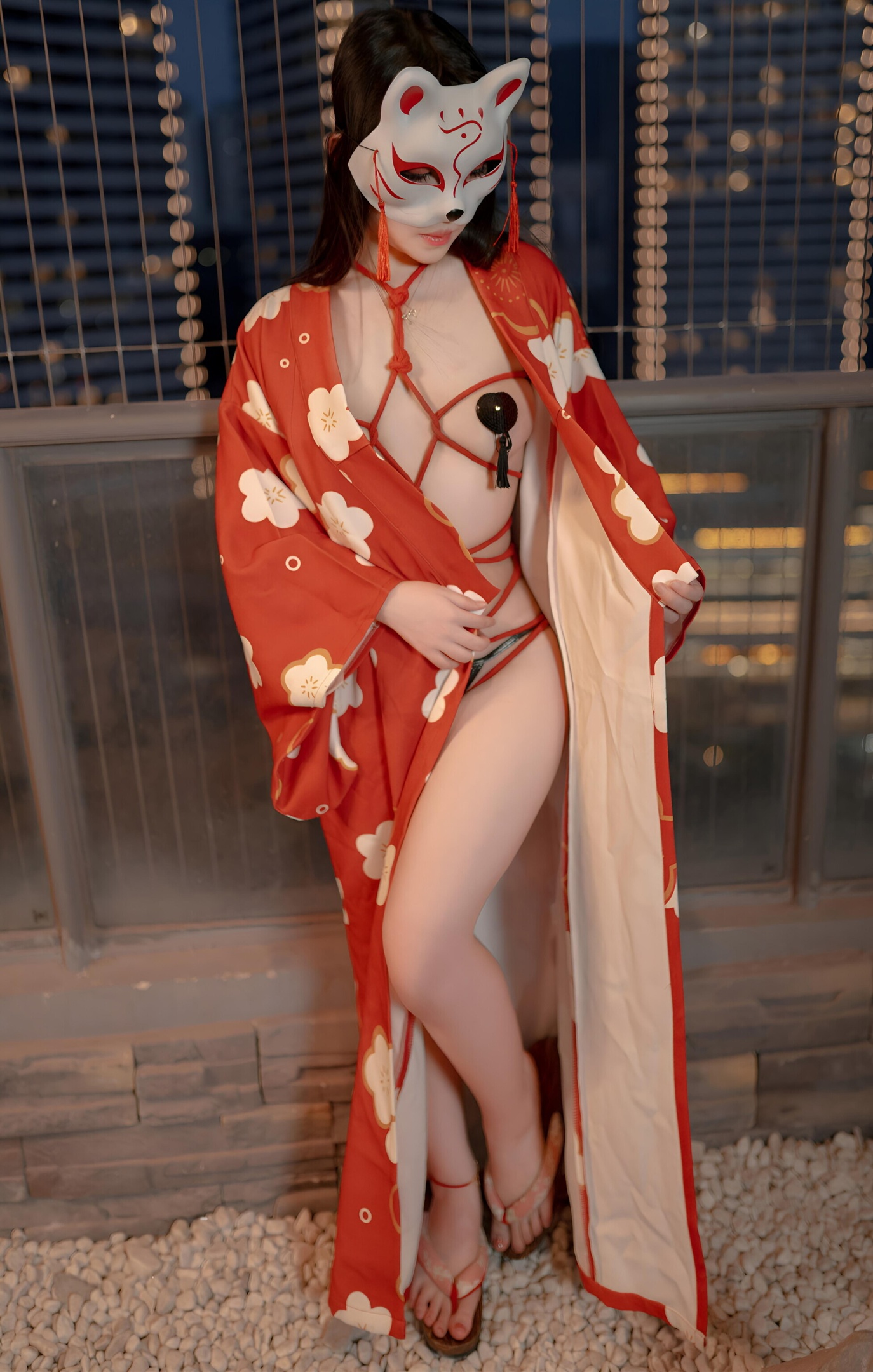 Bangni Bonnie Kimono Ràng Buộc Chân Đẹp 93P