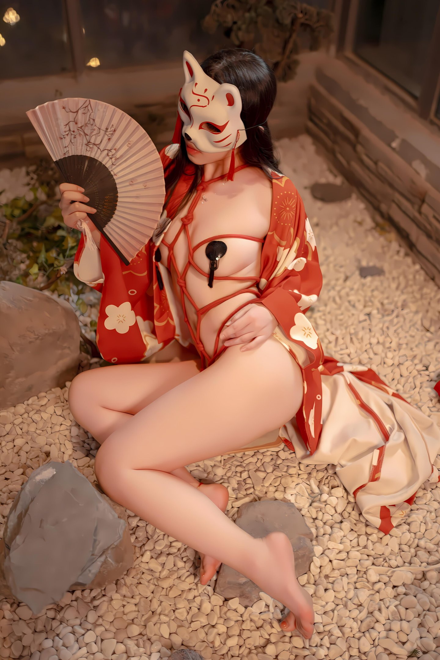 Bangni Bonnie 和服束縛 美脚写真 93P