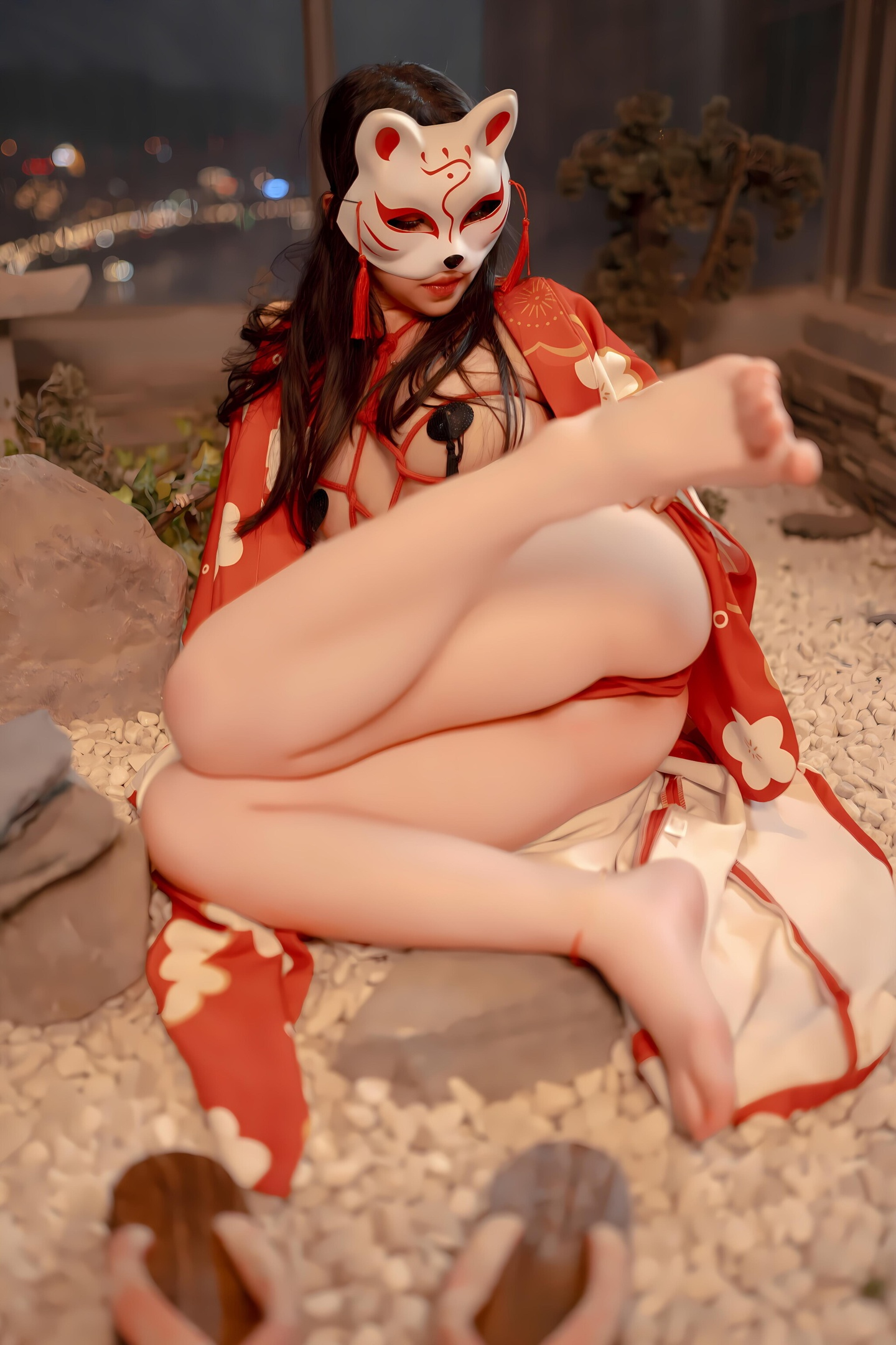 Bangni Bonnie 和服束縛 美脚写真 93P