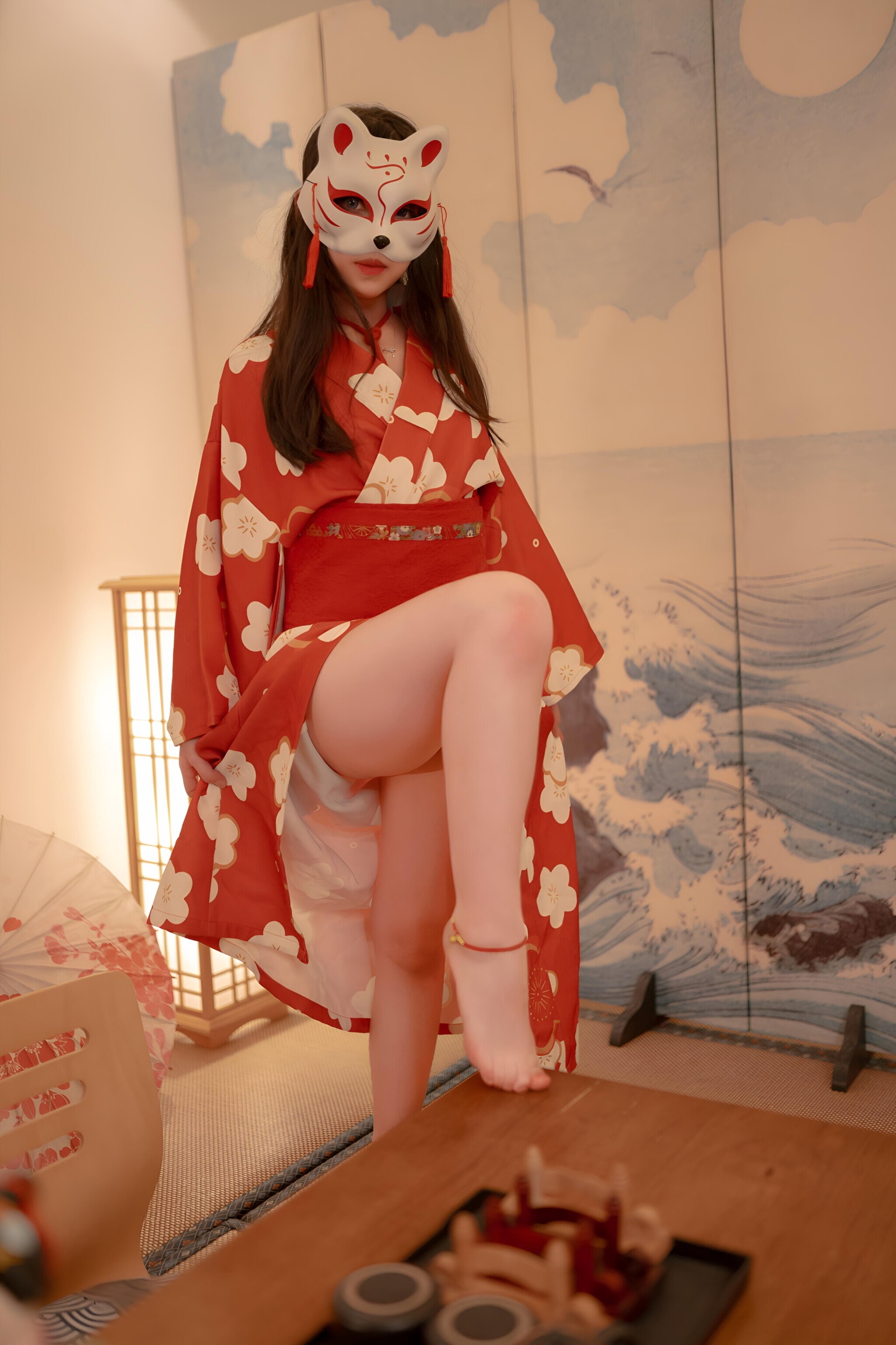 Bangni Bonnie 和服束縛 美脚写真 93P