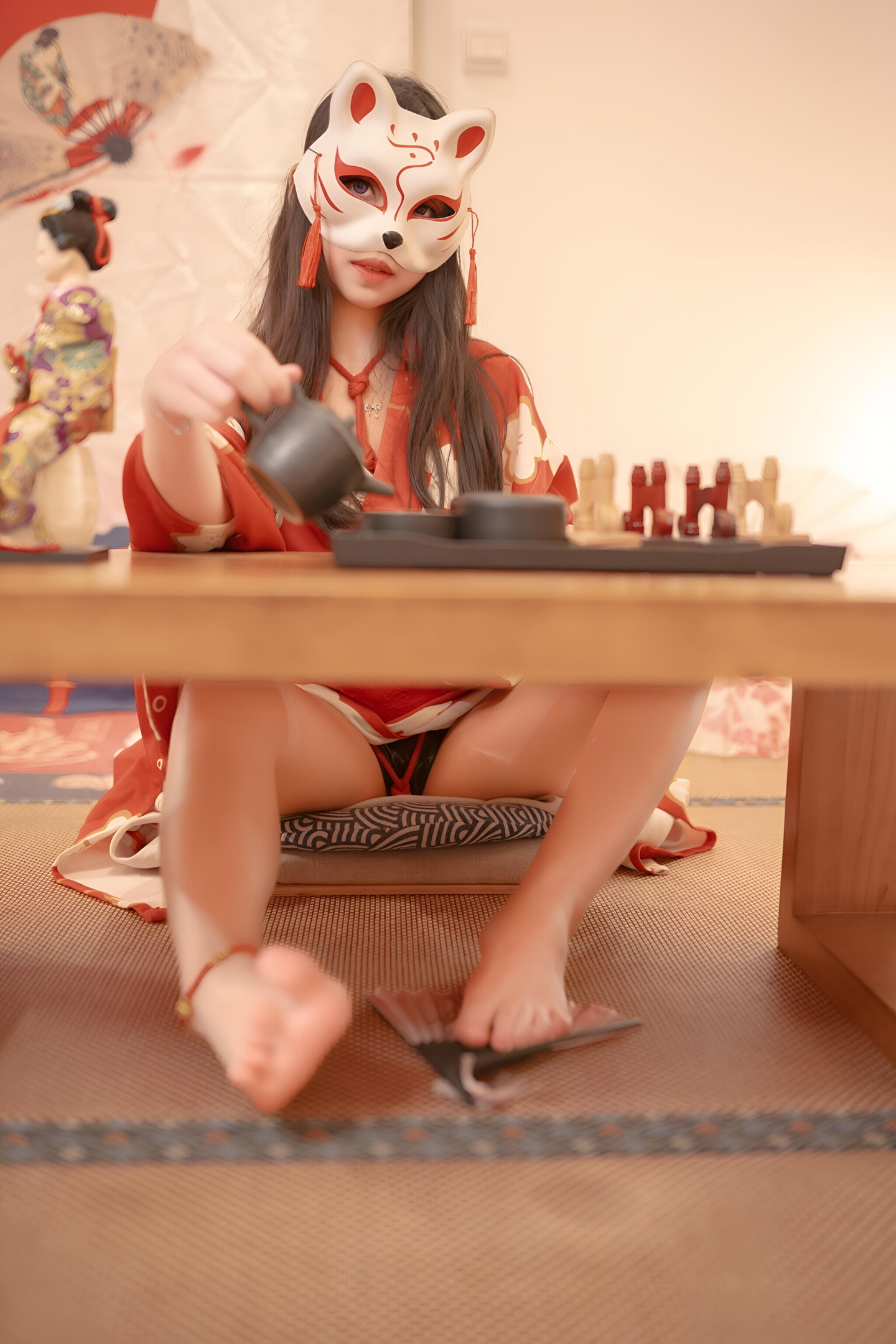 Bangni Bonnie 기모노 구속 각선미 화보 93P
