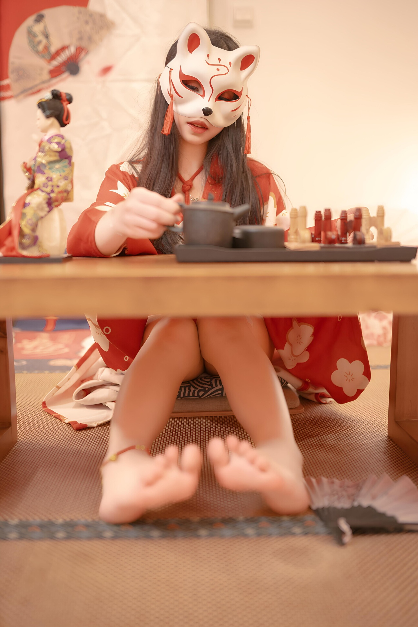 Bangni Bonnie 기모노 구속 각선미 화보 93P