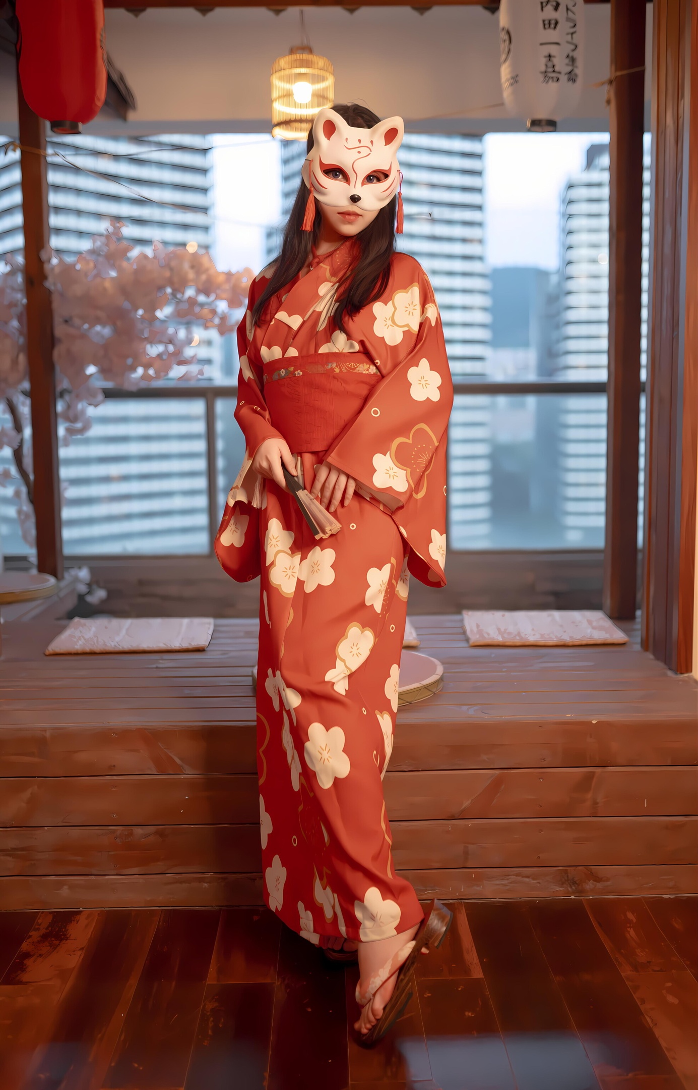 Bangni Bonnie 기모노 구속 각선미 화보 93P