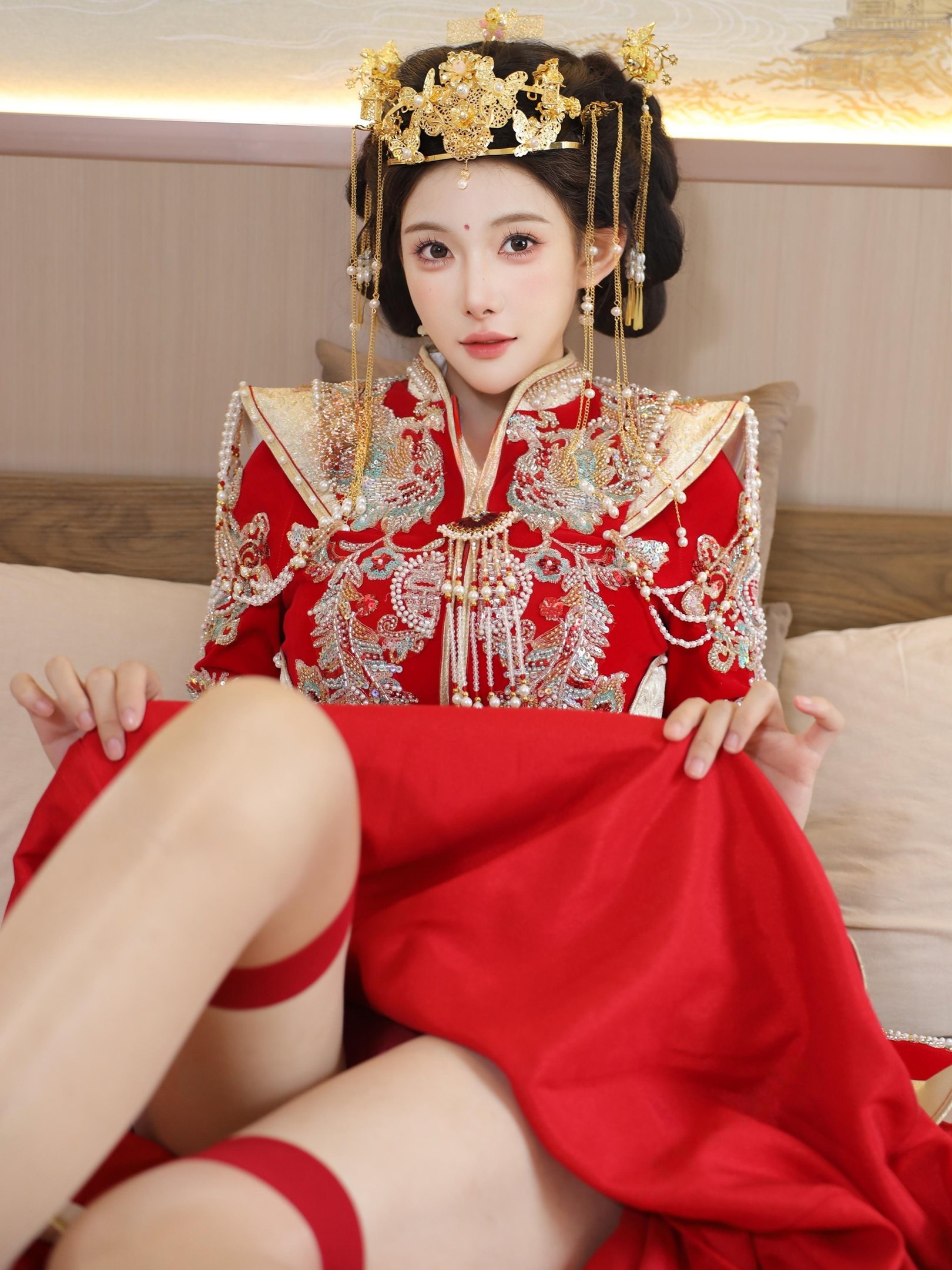 梨霜児-秀禾服113 P
