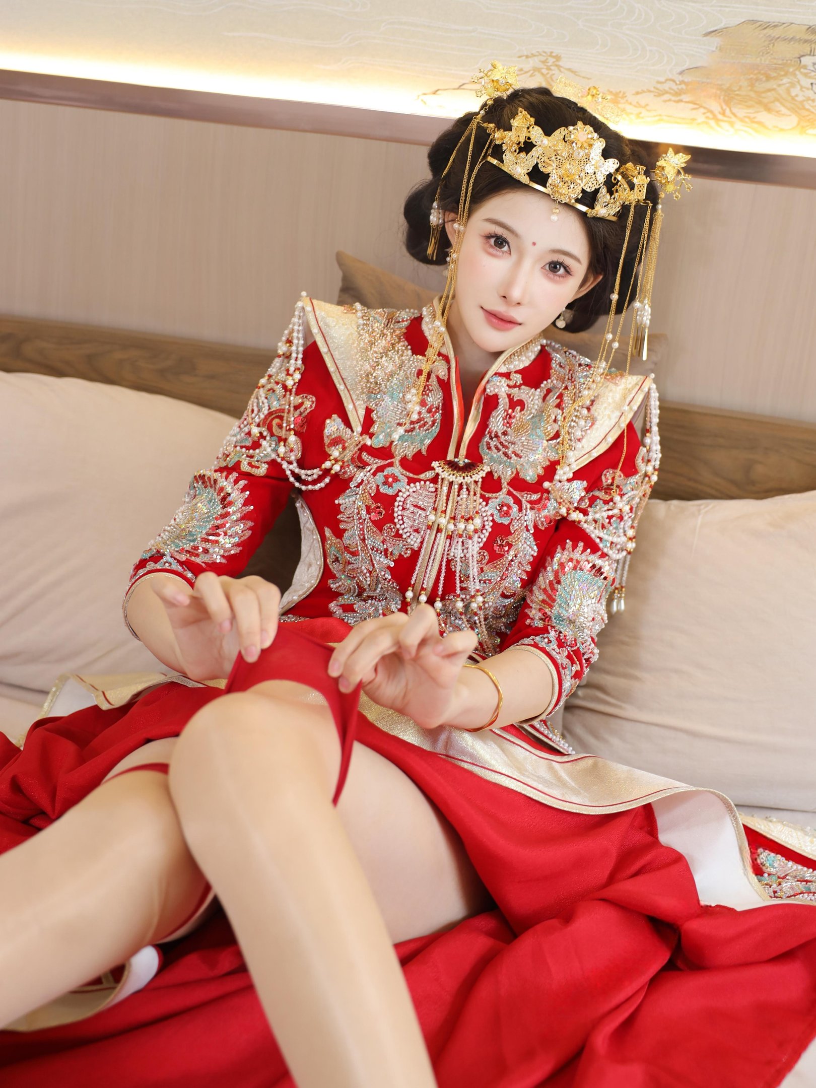 梨霜児-秀禾服113 P