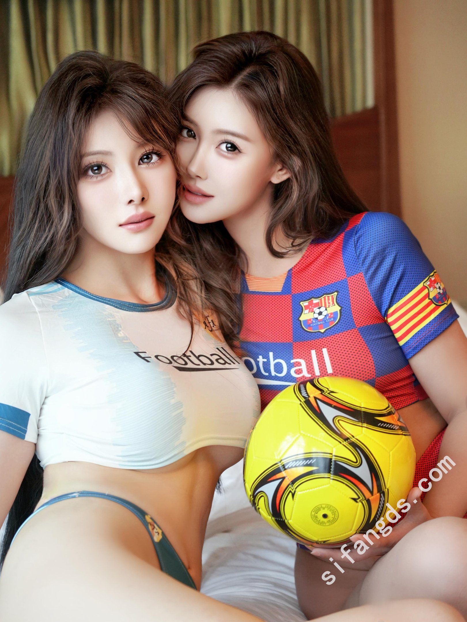 梨霜儿&금윤희 - 너의 축구 베이비 113P1V