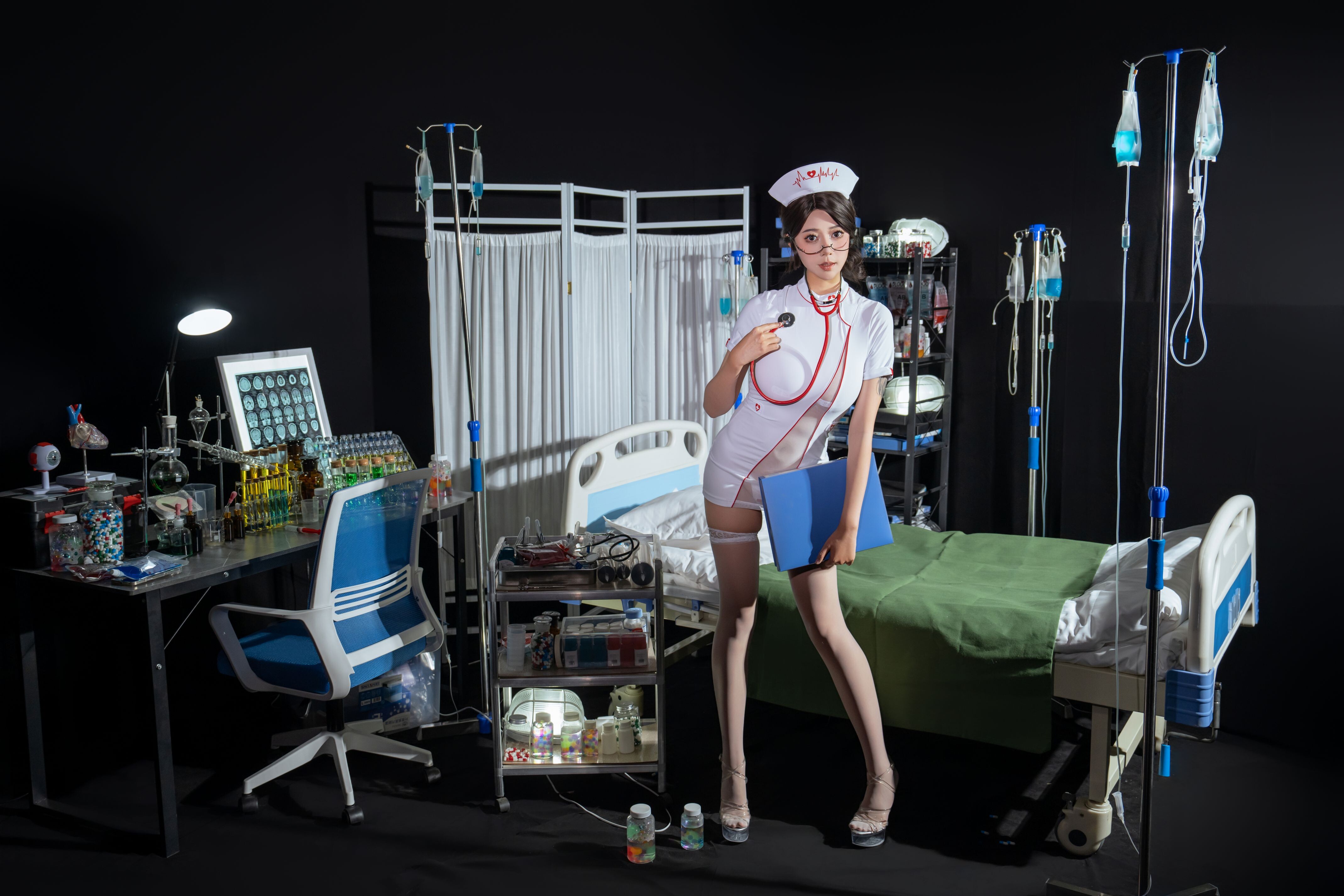 奈汐醬nice - 心動護士 80P1V