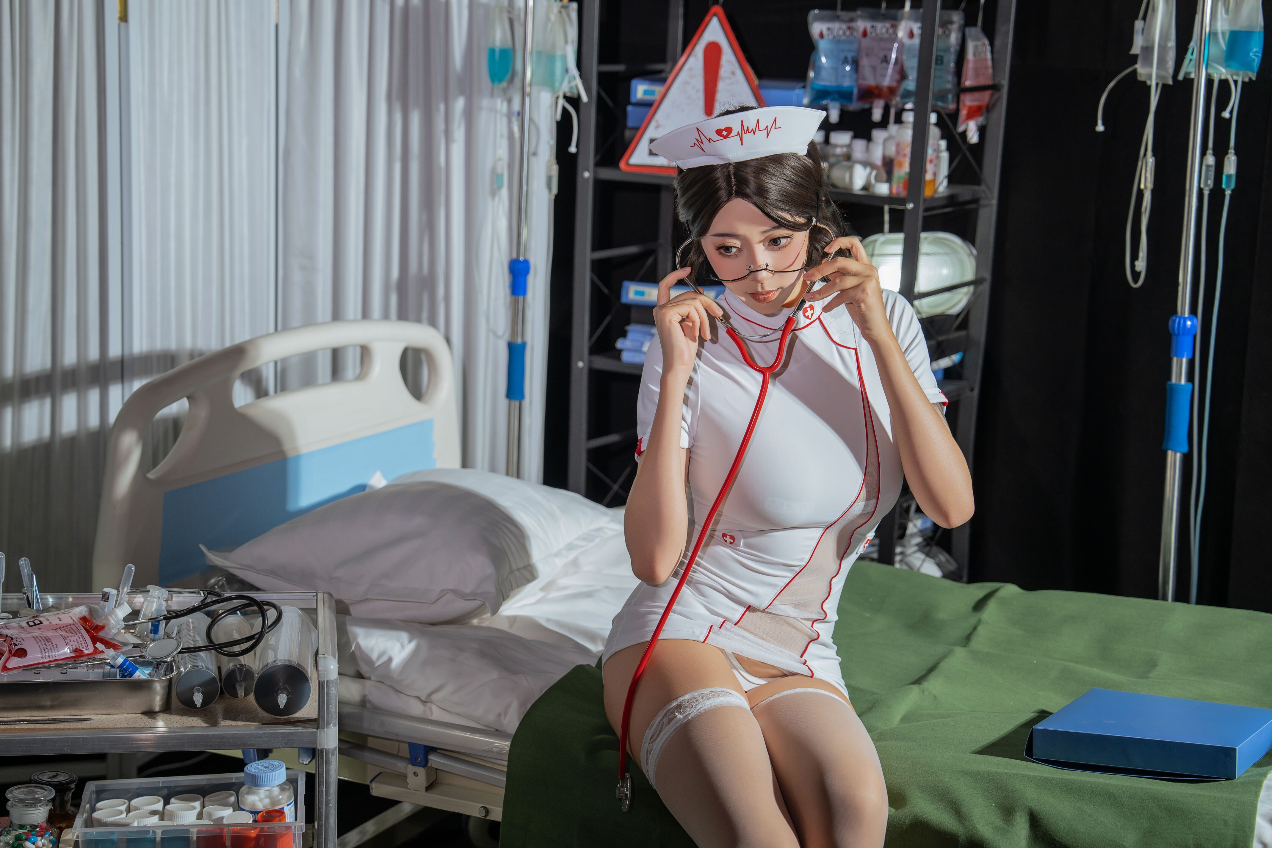 奈汐醬nice - 心動護士 80P1V