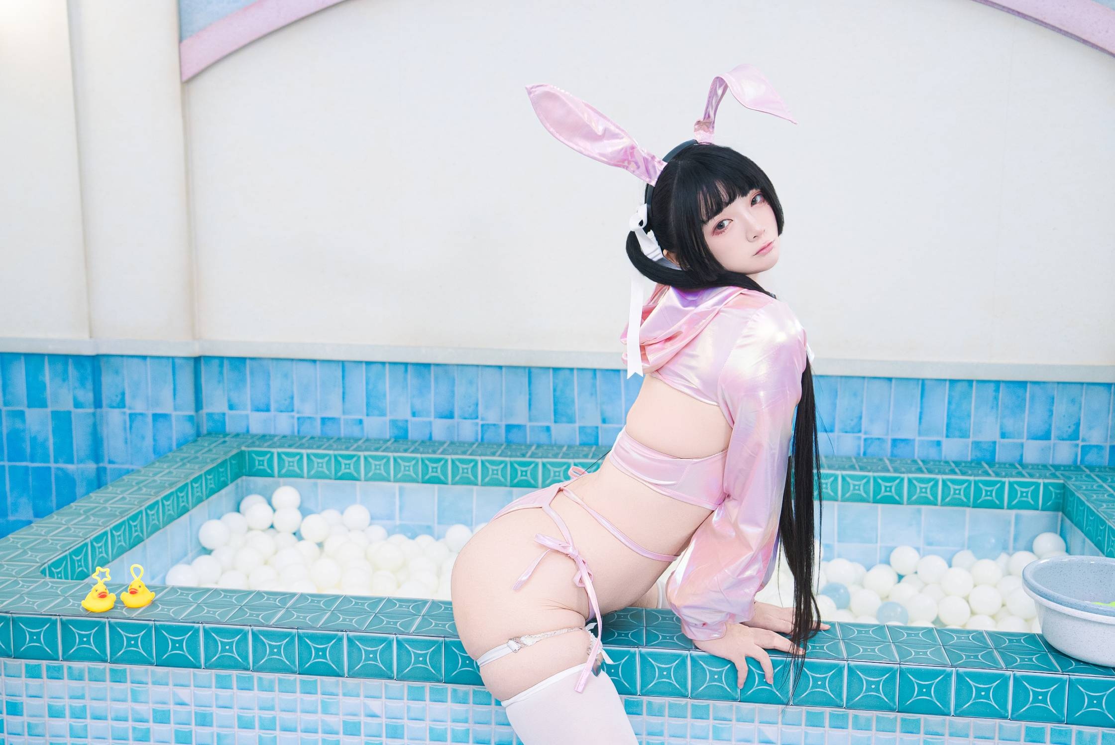 Raku - Pink Bunny 32P1V