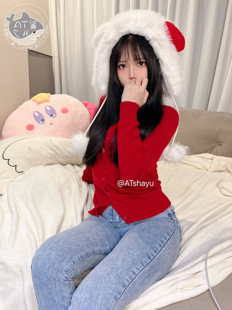 AT鲨 - Bạn Gái Giáng Sinh 98P