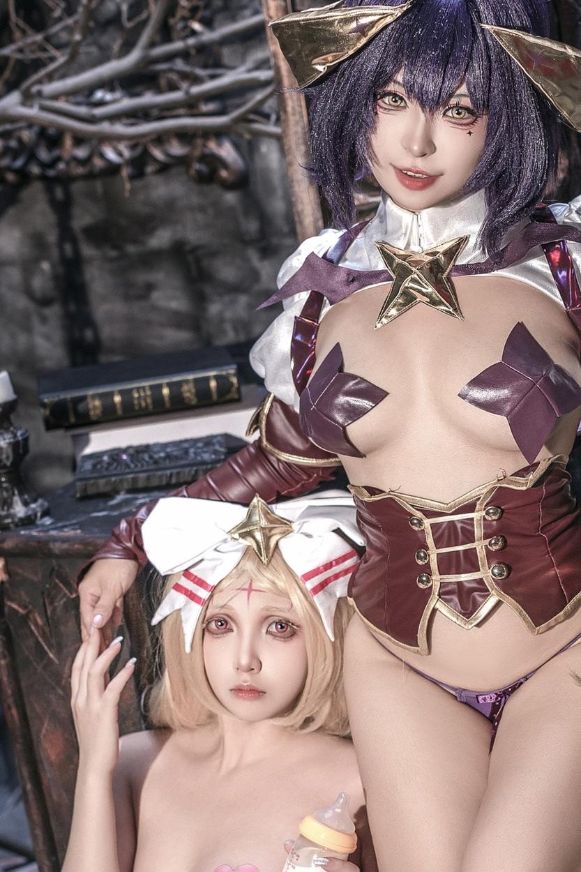 小和甜酒 橙風千雅 - 柊舞ティナ 愛麗絲 魔法少女デュオ