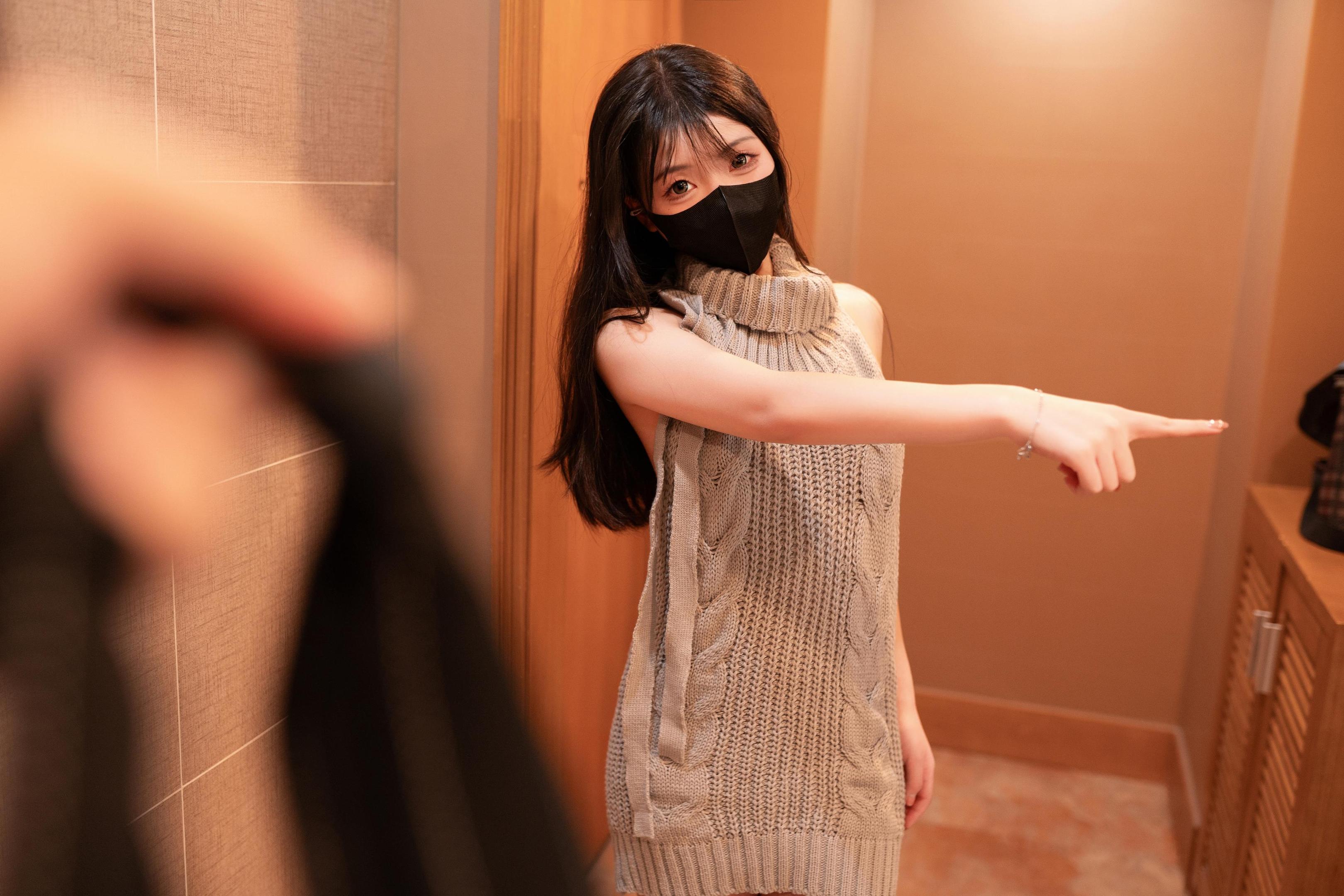 Bangni Bonnie Gray Sweater Leg Beauty
