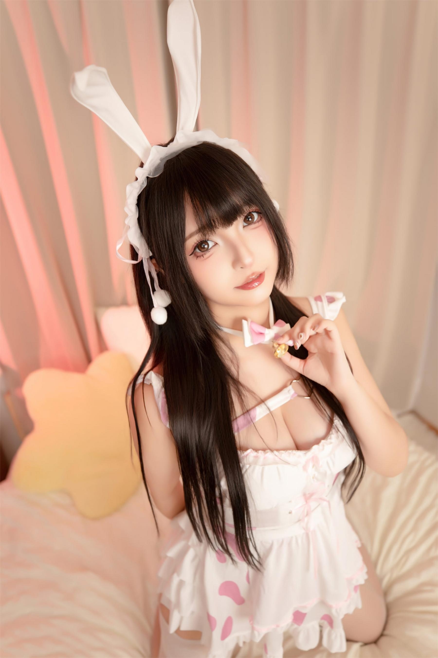 Shinjuku Mafuyu - White Silk Rabbit Fur 75P