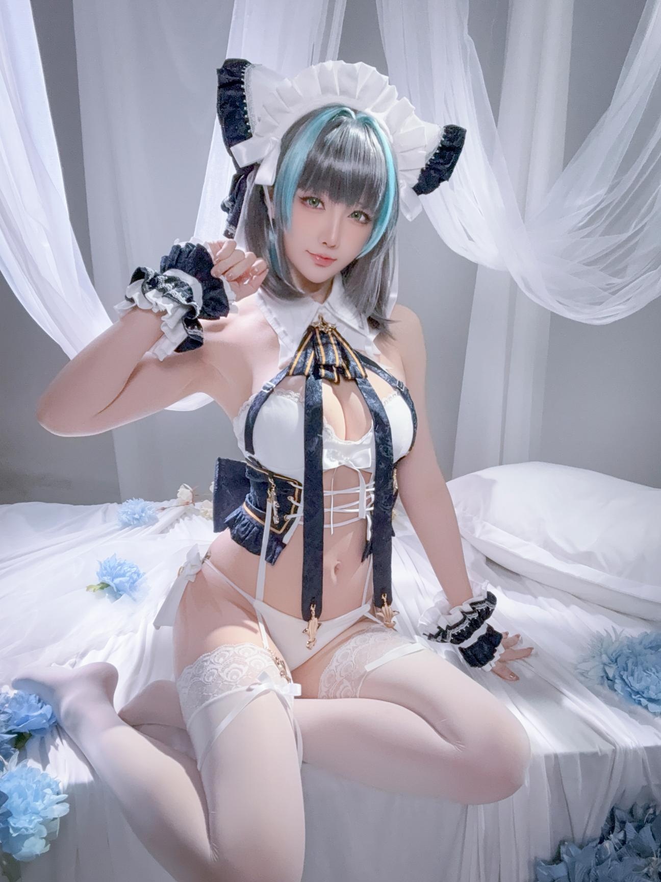 Hoshilily『アズールレーン チェシャー』1Vコスプレ写真