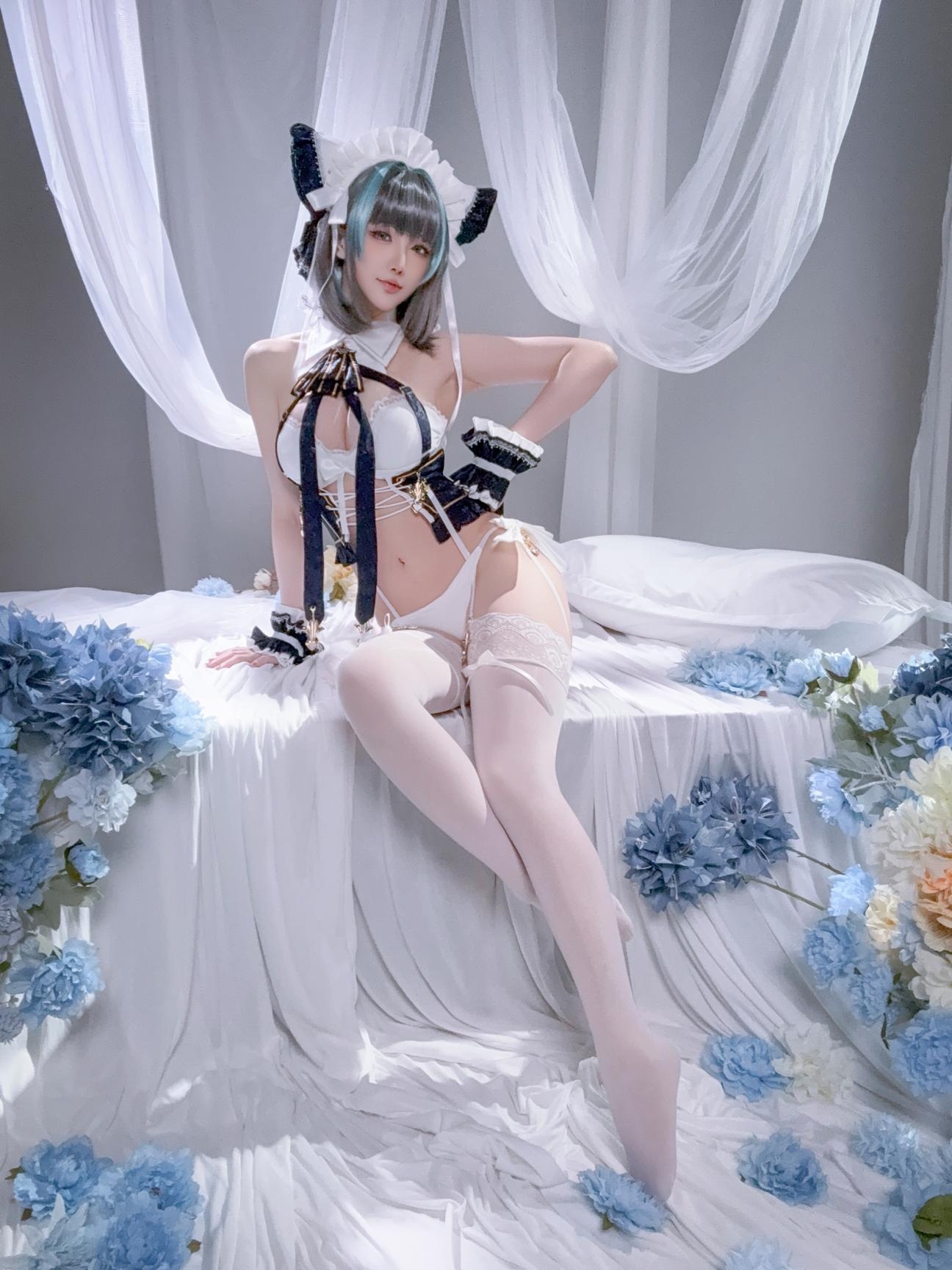 Hoshilily『アズールレーン チェシャー』1Vコスプレ写真