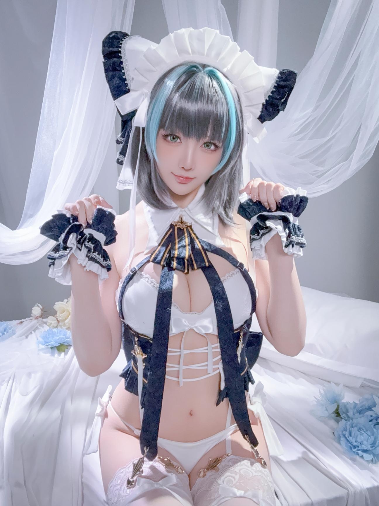 Hoshilily『アズールレーン チェシャー』1Vコスプレ写真