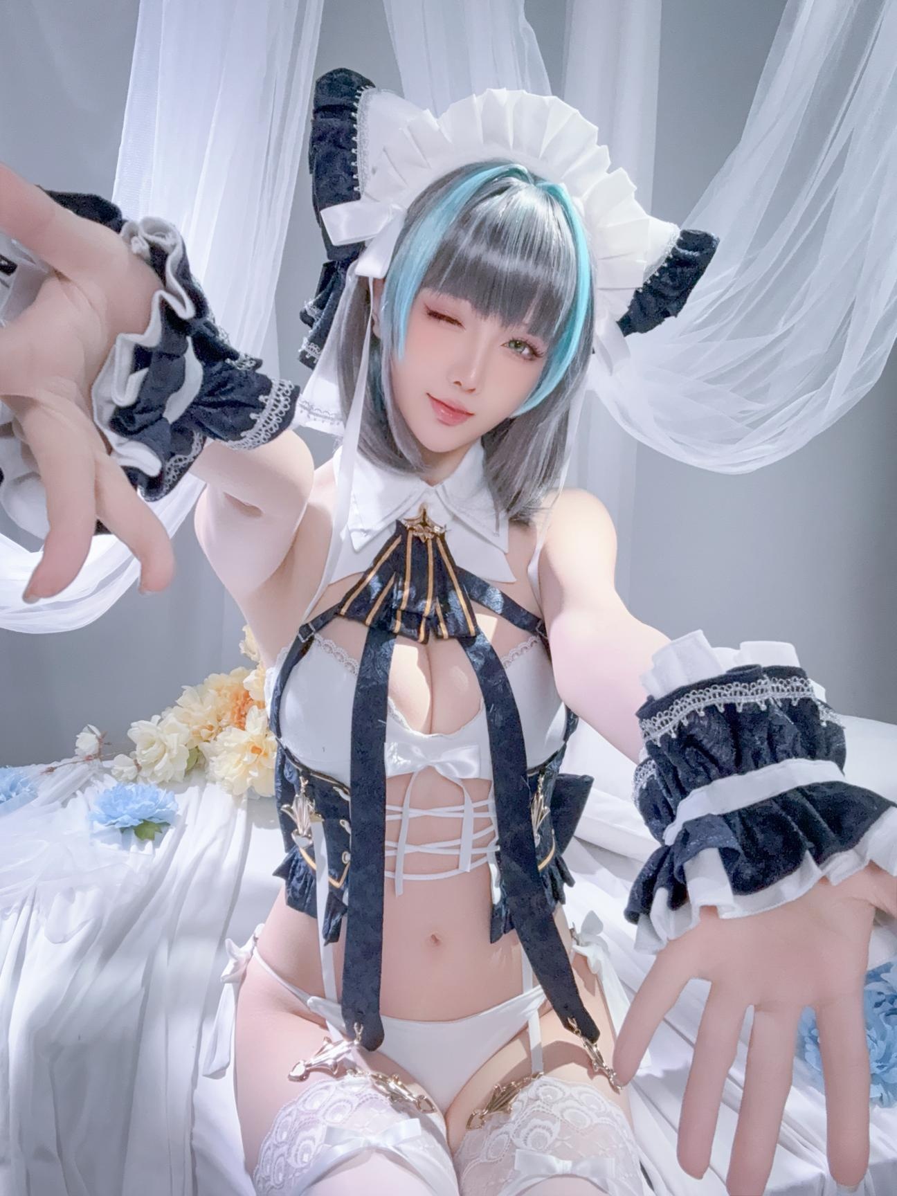 Hoshilily『アズールレーン チェシャー』1Vコスプレ写真