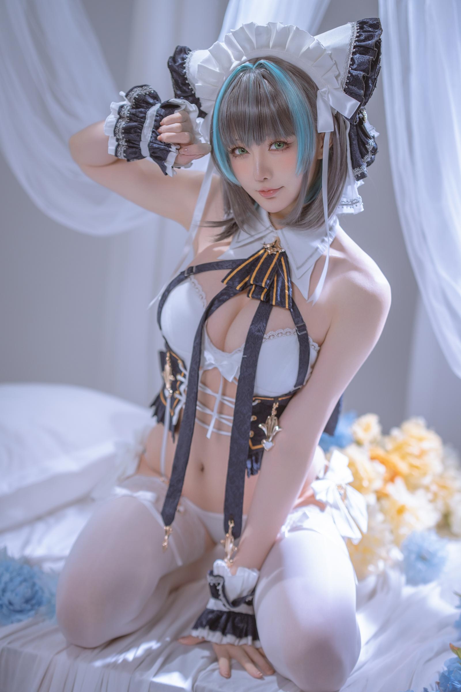 Hoshilily『アズールレーン チェシャー』1Vコスプレ写真