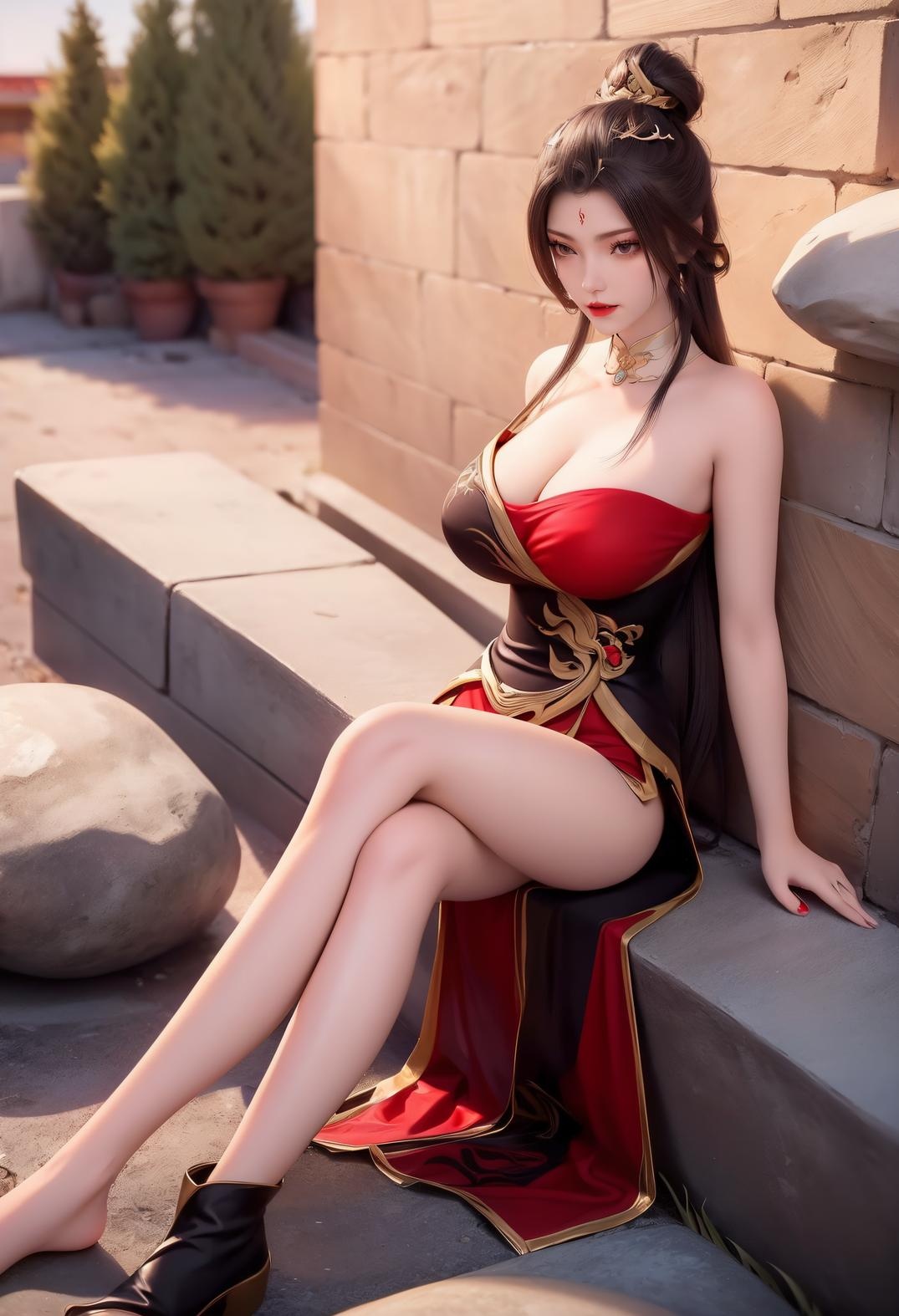 AIポルノ - 厉红霜 小乖 AIヌードギャラリー 227P