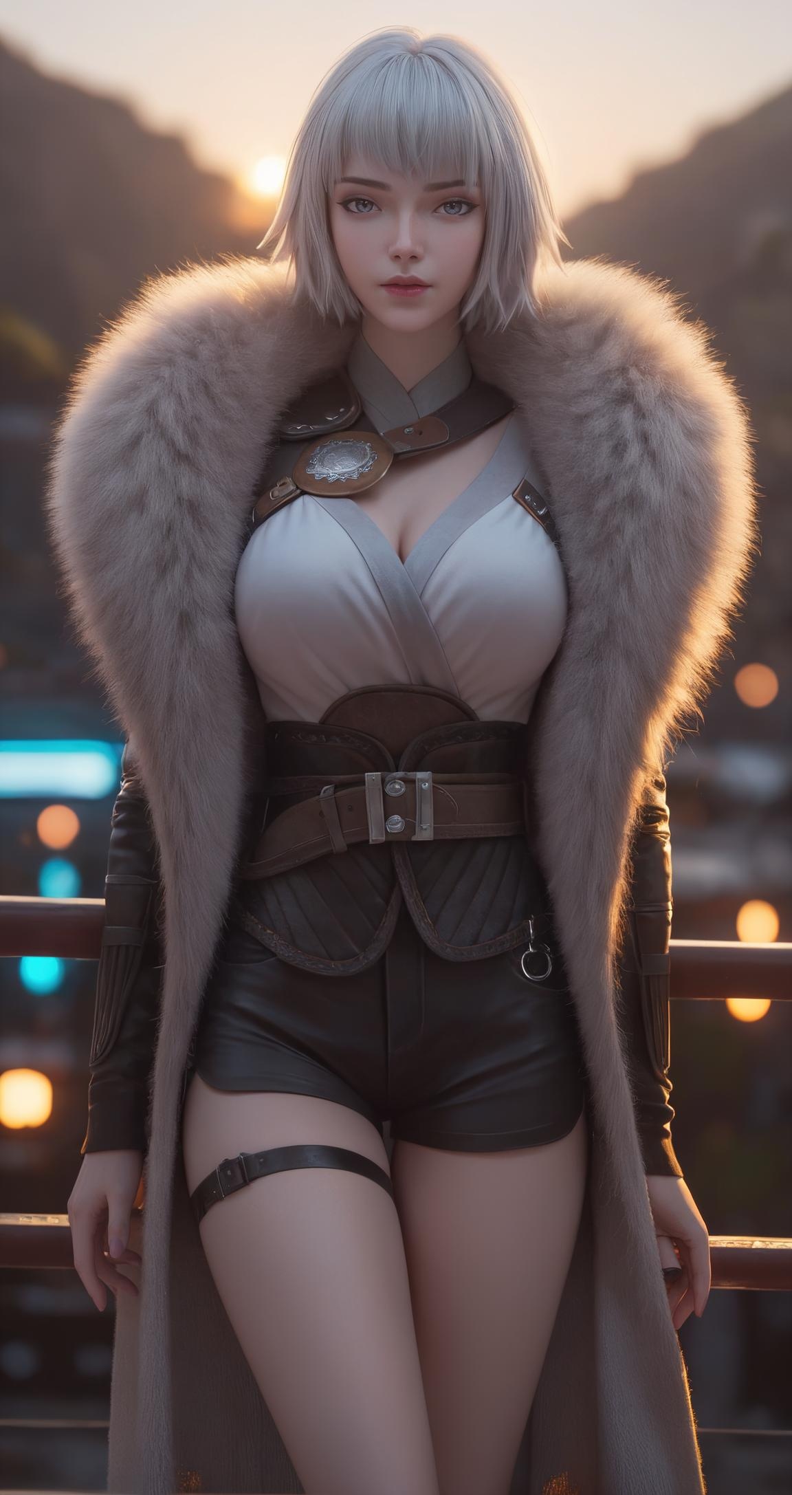AI Porn - 灵笼 白月魁 4K AI 裸图图库 269P