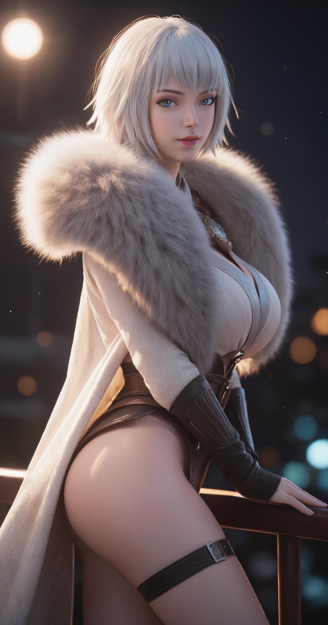 AI Porn - 灵笼 白月魁 4K AI 裸图图库 269P