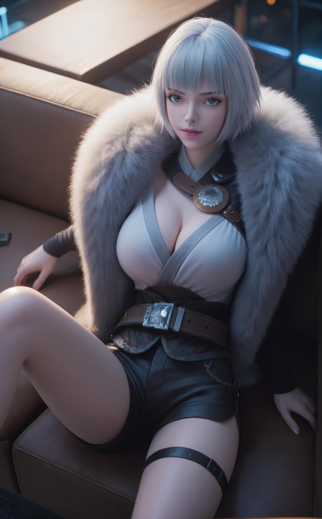 AI Porn - 灵笼 白月魁 4K AI 裸图图库 269P