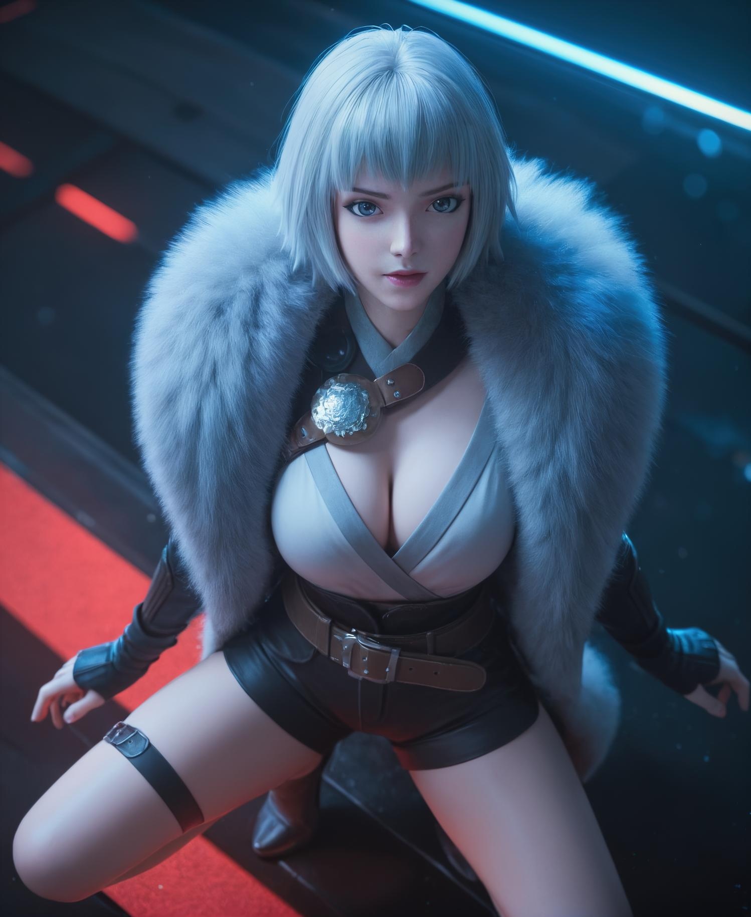 AI Porn - 灵笼 白月魁 4K AI 裸图图库 269P