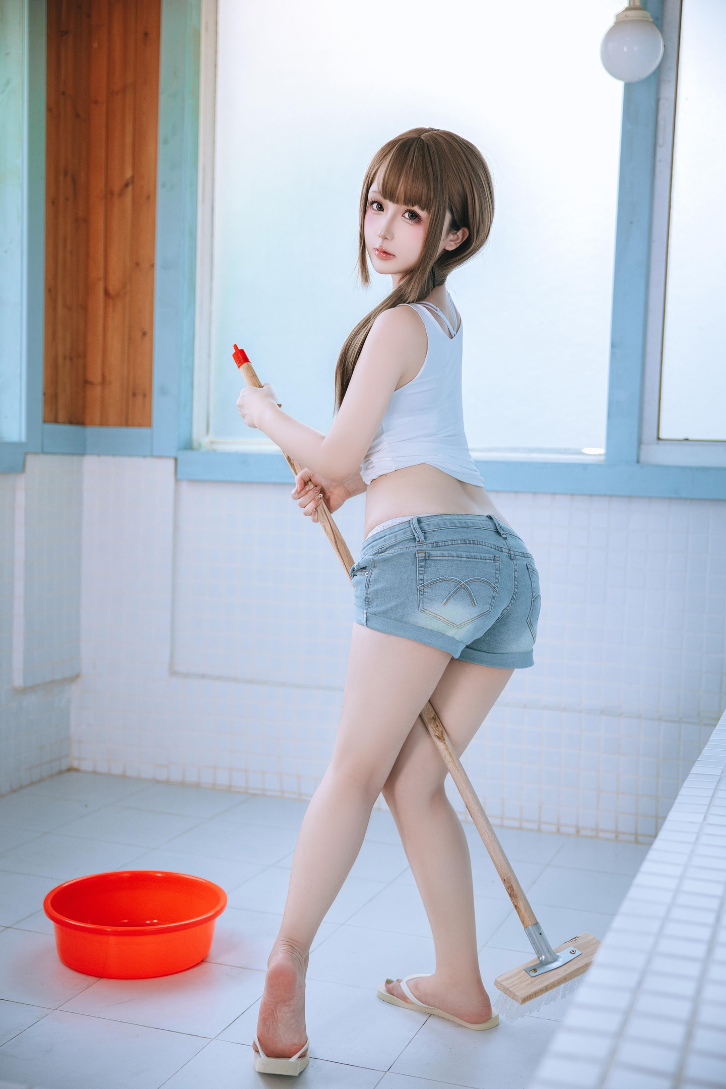 Hinajiao 男浴室保洁员 Photo Set 175P5V