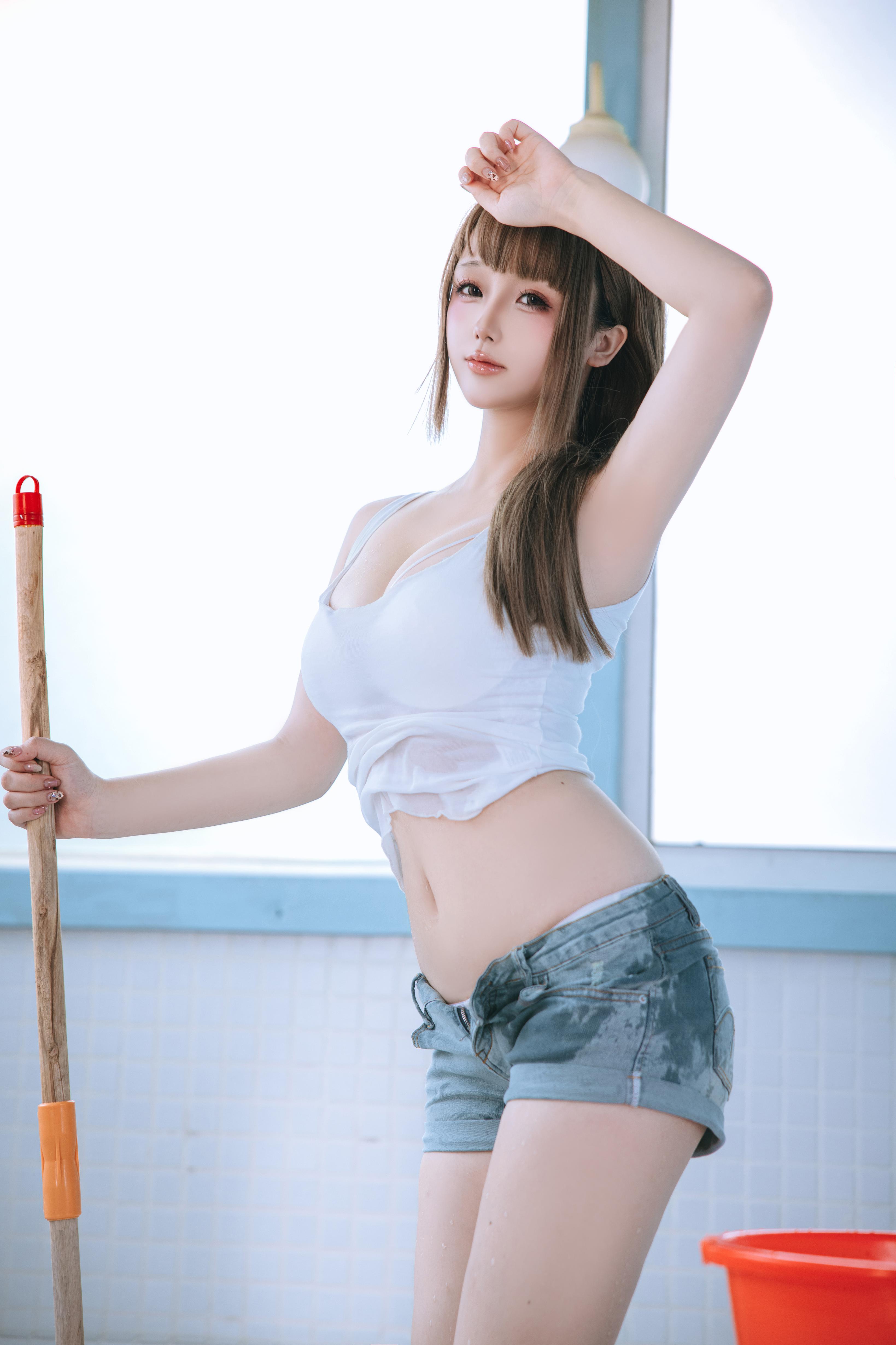 Hinajiao 男浴室保洁员 Photo Set 175P5V