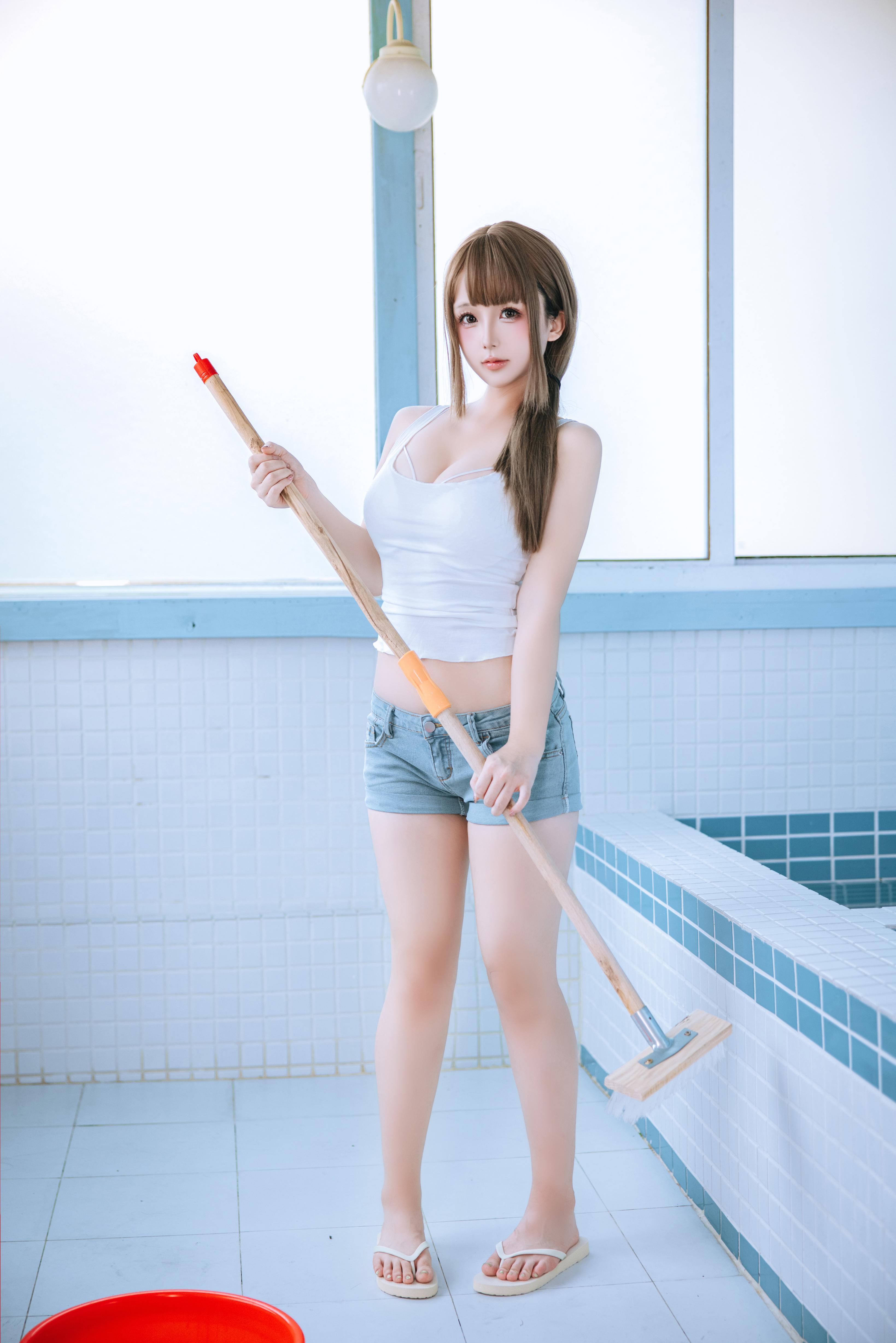 Hinajiao 男浴室保洁员 Photo Set 175P5V