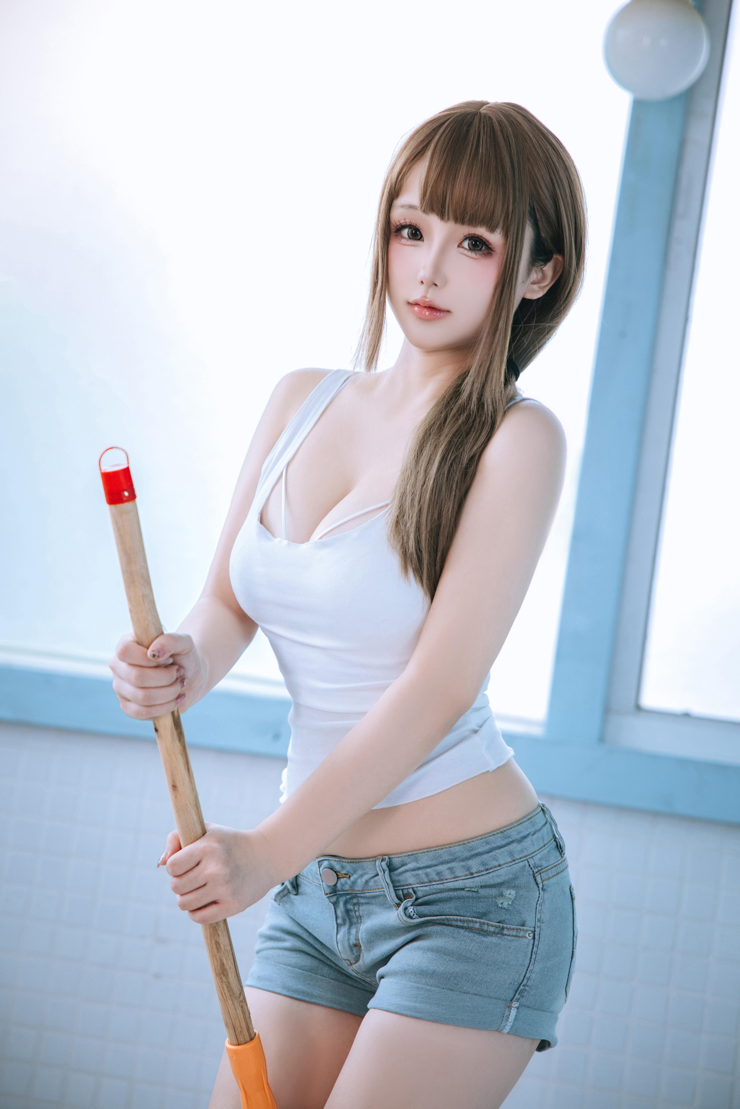 日奈娇 男浴室保洁员 写真セット 175P5V