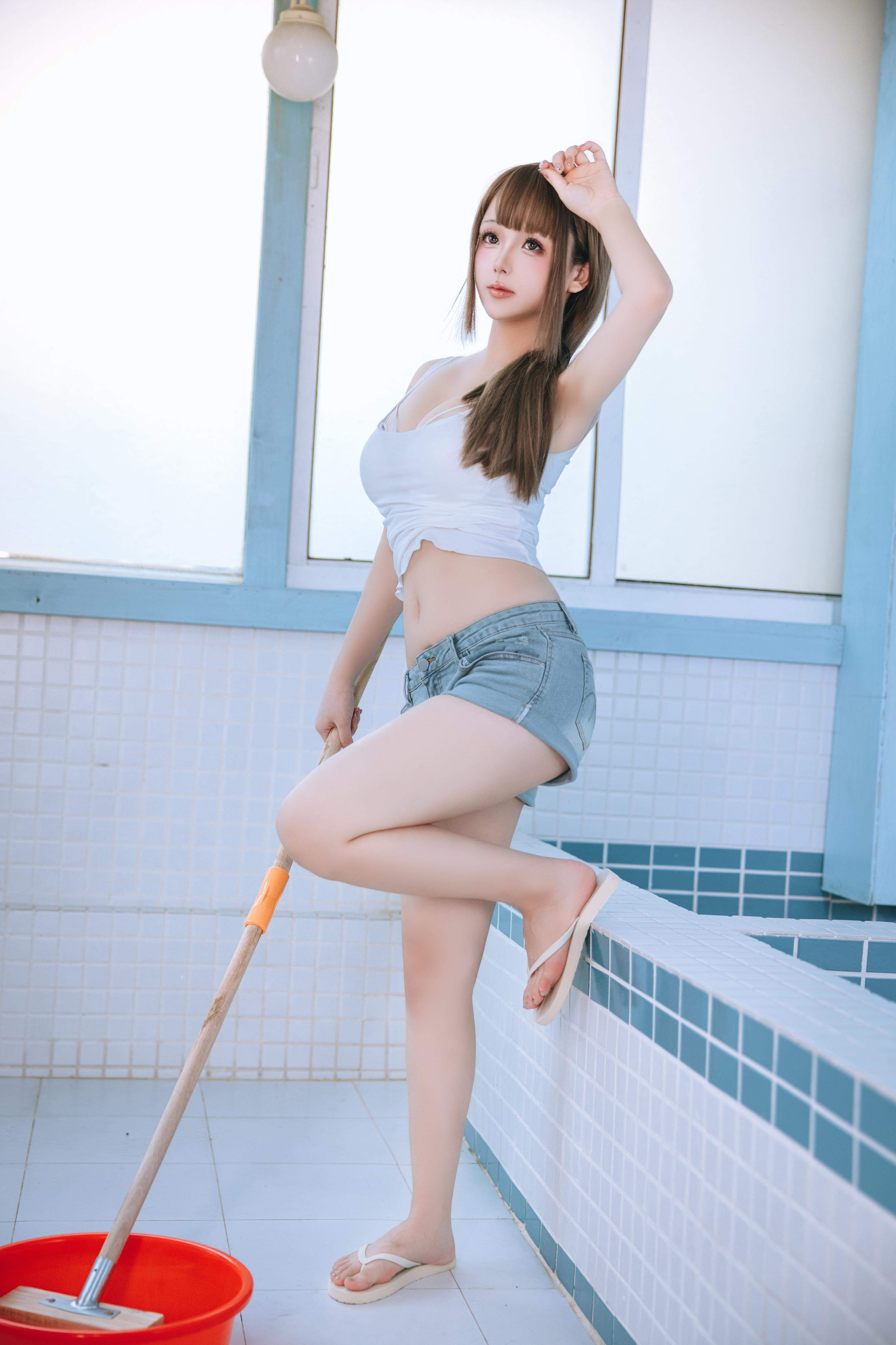 Hinajiao 男浴室保洁员 Photo Set 175P5V