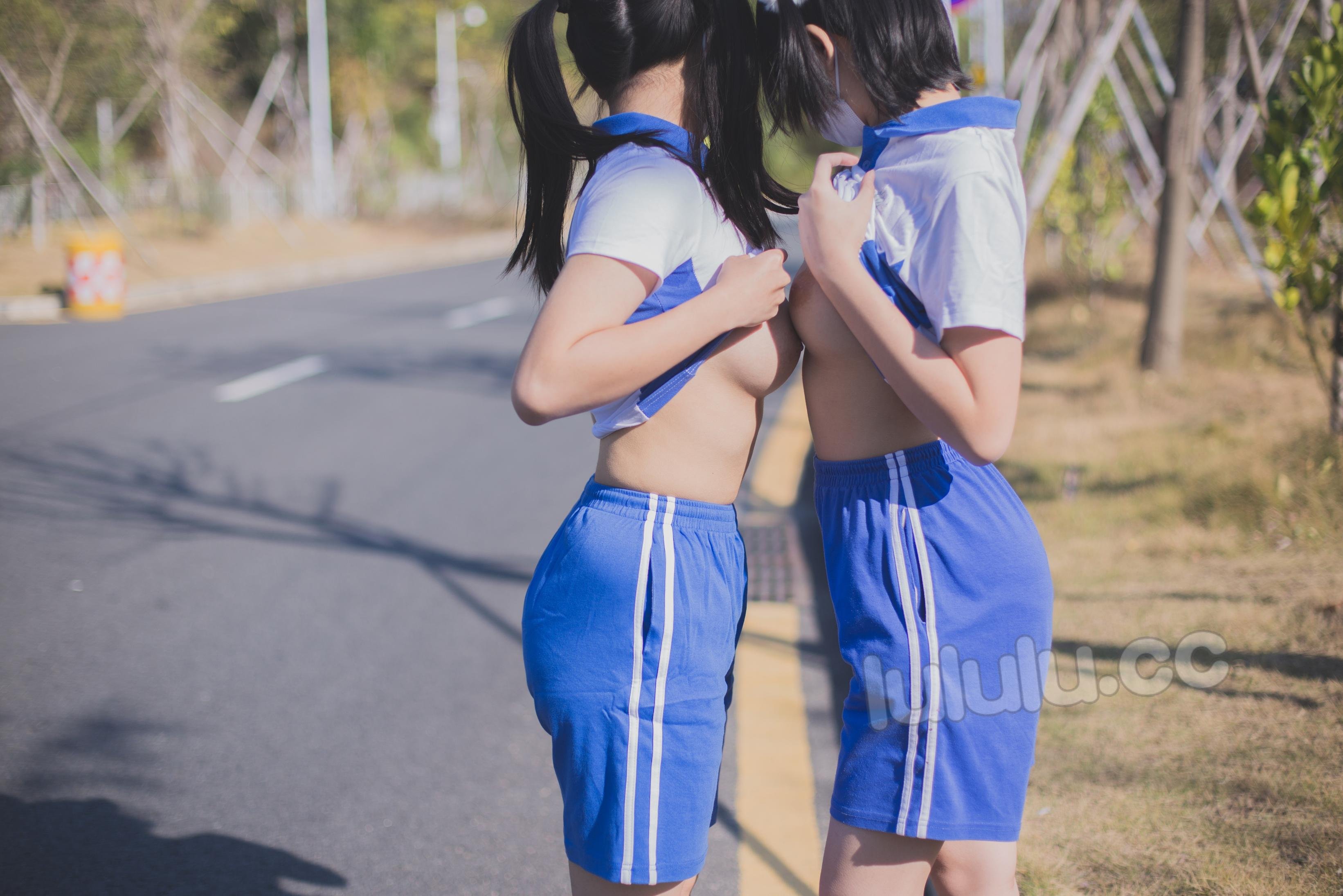 悠宝 ba tuổi - Đường phố và hành lang đại học lộ diện 53P