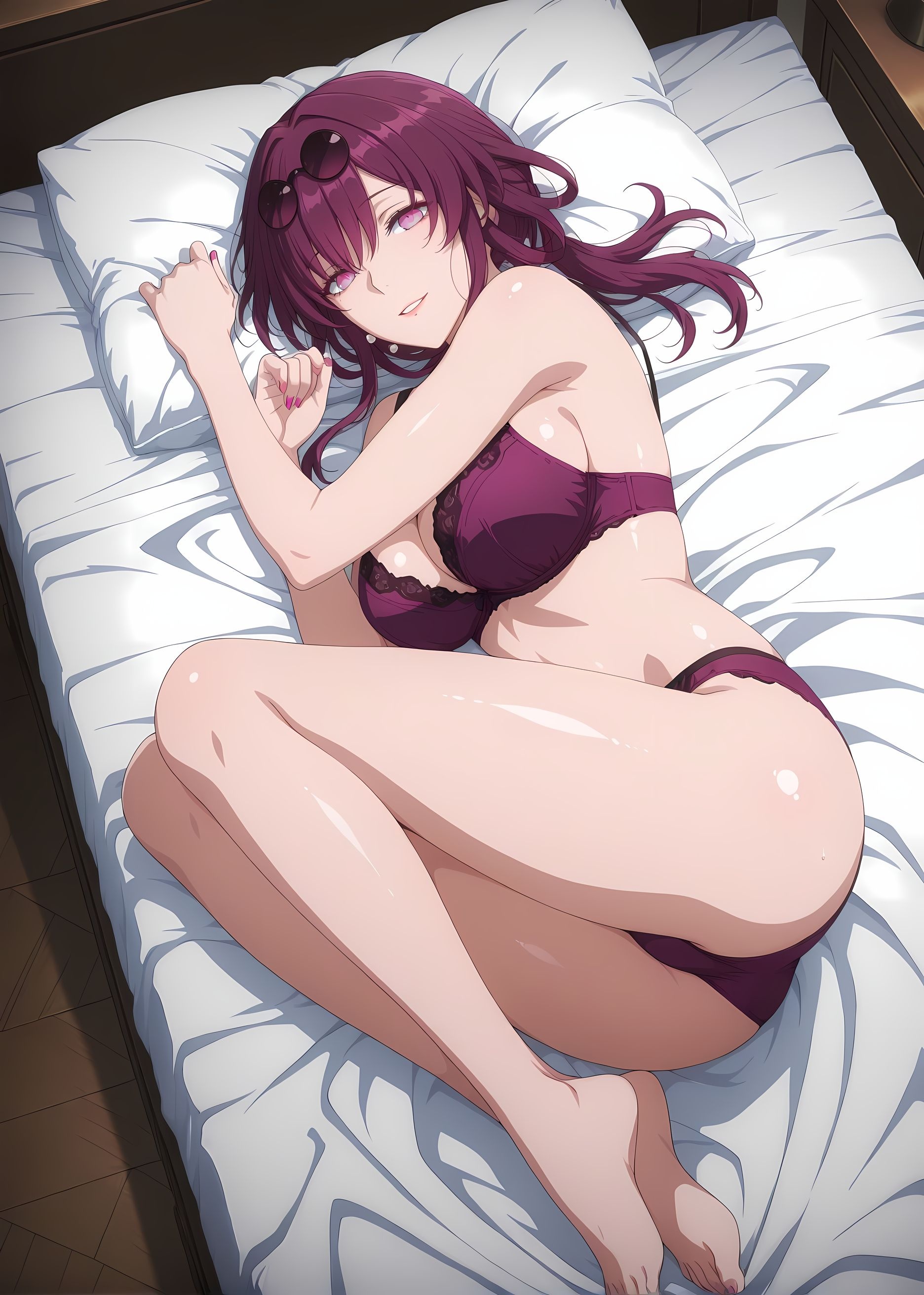 AI Porn - 卡芙卡黑絲熟女 AI 圖庫 116P