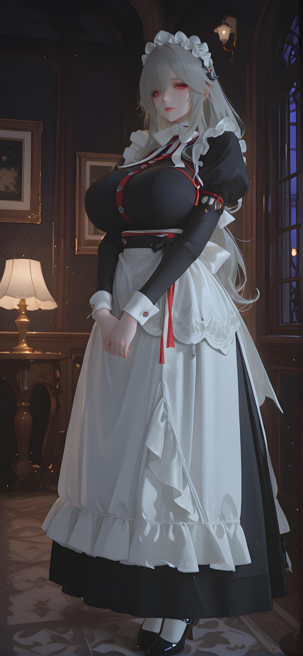 AI生成アニメ少女 - [3D] リナ 金髪欧美巨乳美女 黒ストッキング開脚肉感 極致無修正 148P+403MB
