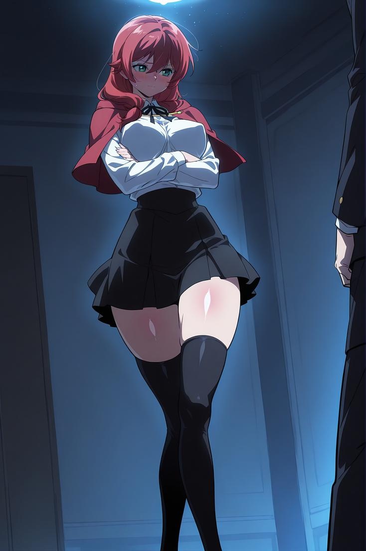AI生成アニメ少女 - Lortelle（原神）金髪貴族のお嬢様 ドレス破れた黒ストッキング 極致肉感無修正 83P+180MB