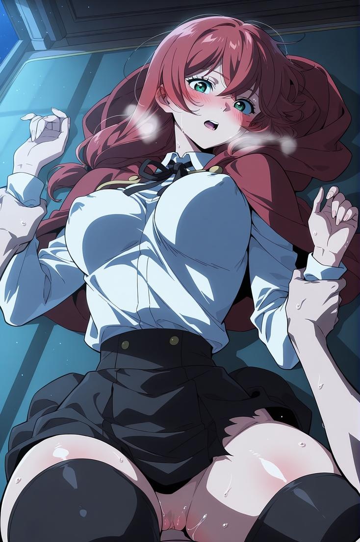 AI生成アニメ少女 - Lortelle（原神）金髪貴族のお嬢様 ドレス破れた黒ストッキング 極致肉感無修正 83P+180MB