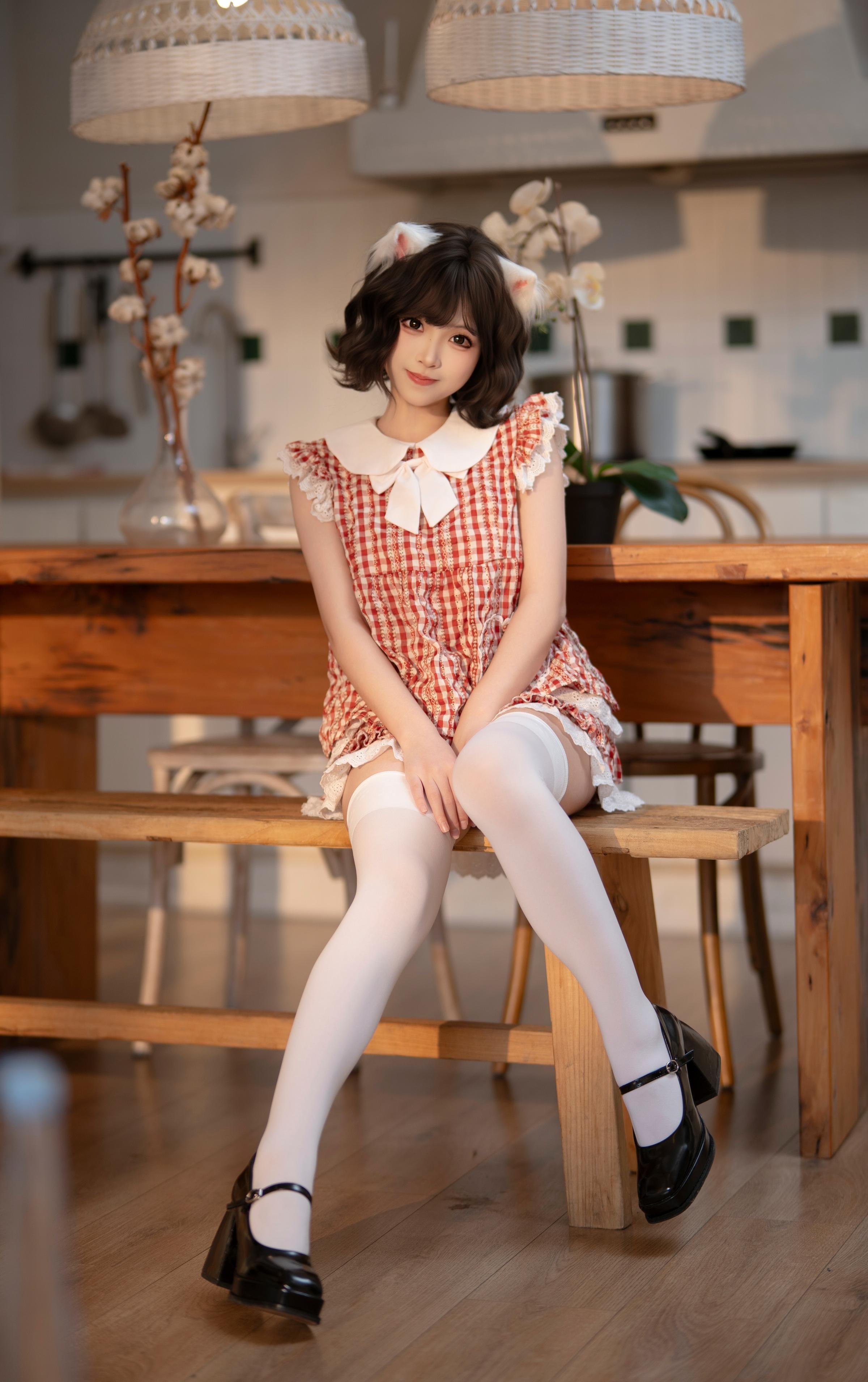 Bangni Bonnie 목조집 고양이 Cosplay 80P3V