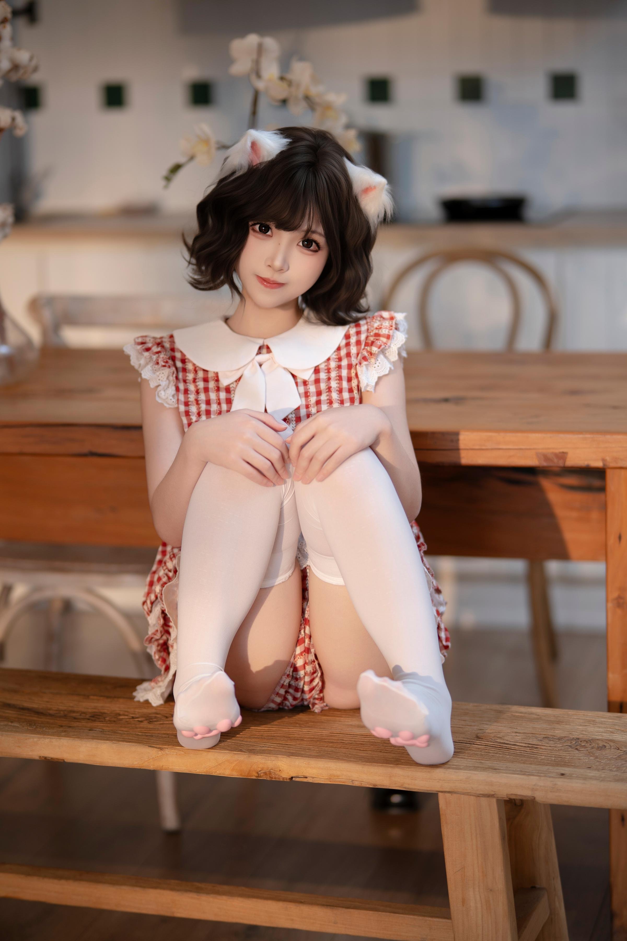 Bangni Bonnie 목조집 고양이 Cosplay 80P3V