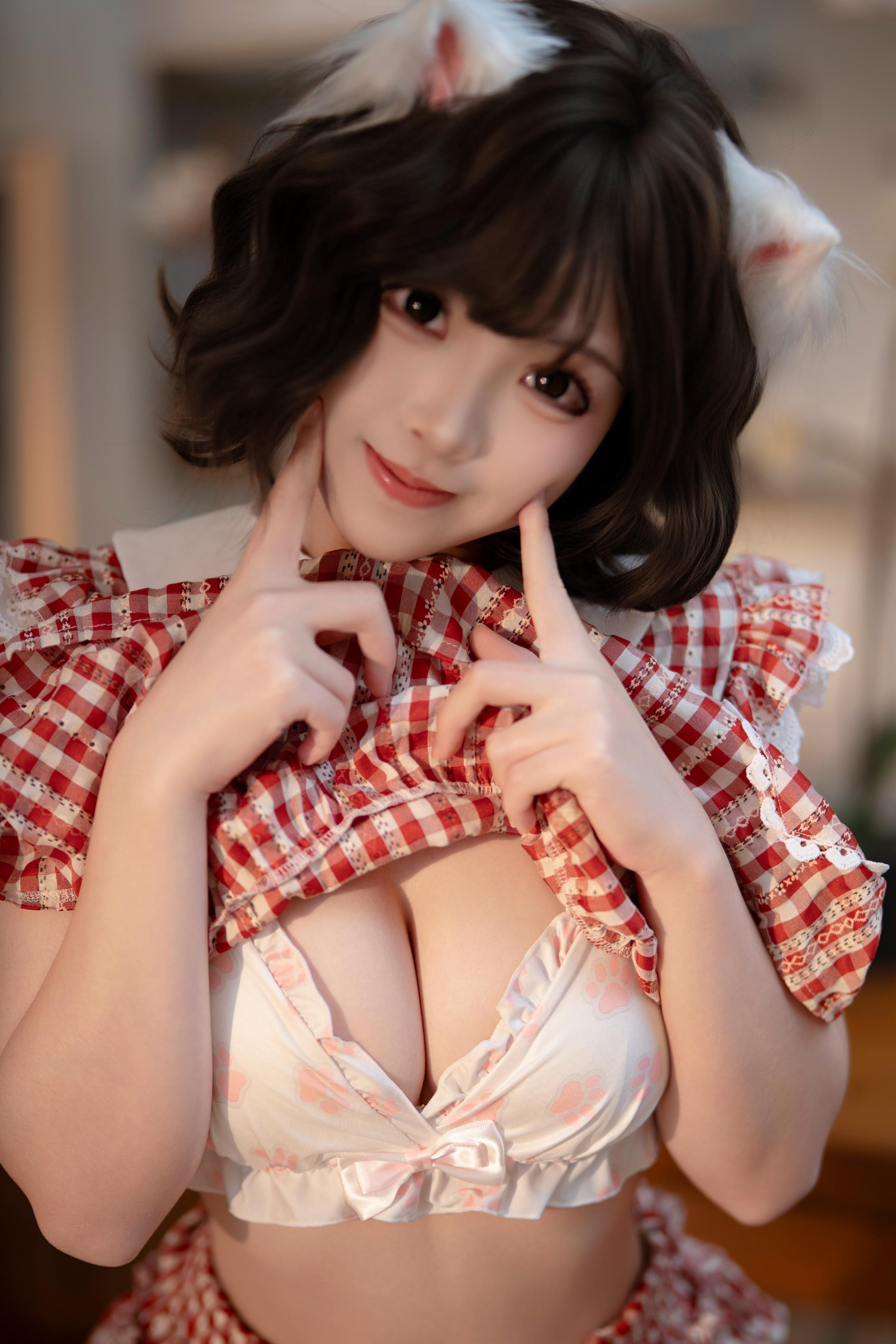 Bangni Bonnie 목조집 고양이 Cosplay 80P3V