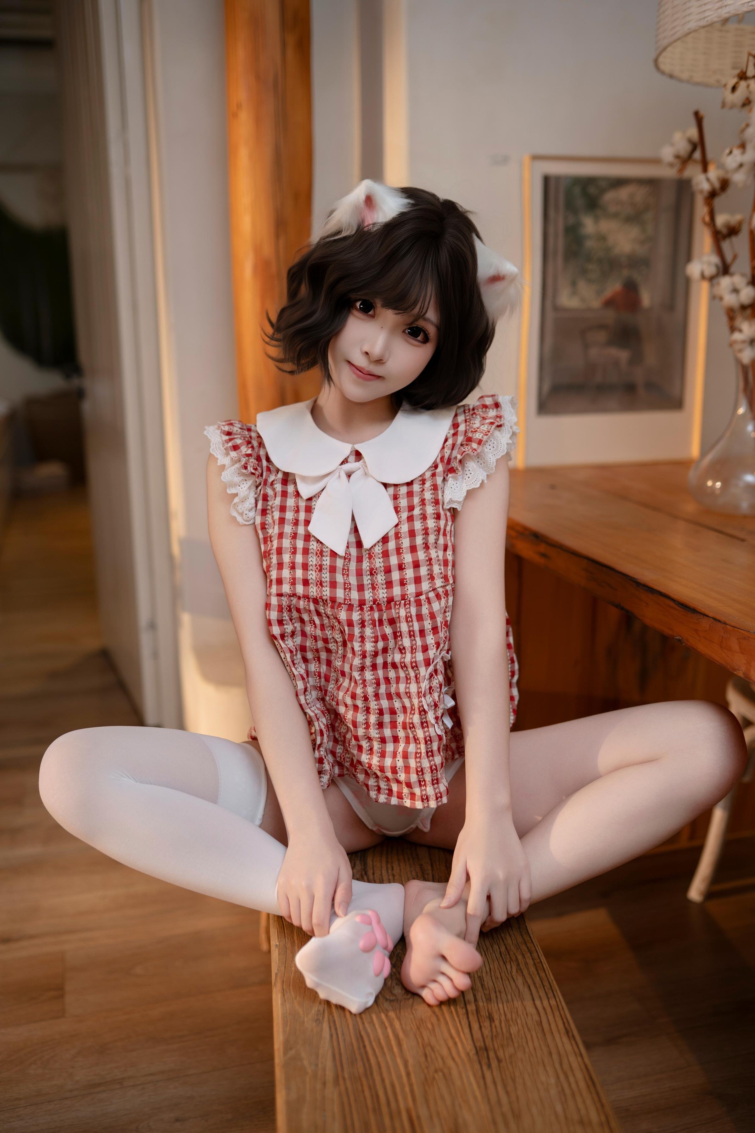 Bangni Bonnie 목조집 고양이 Cosplay 80P3V
