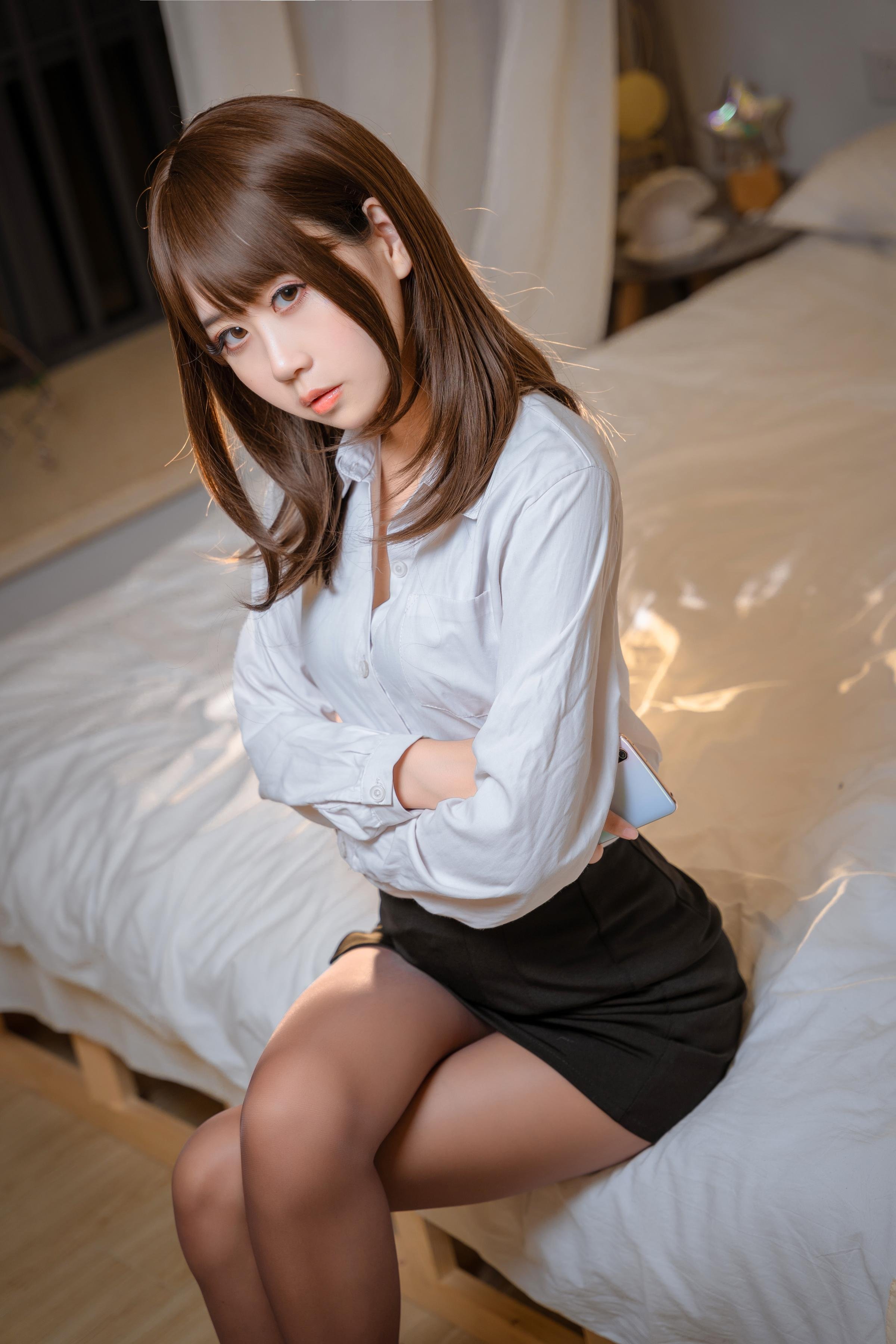 萌芽儿o0 - Tất lưới mở đáy OL 26P