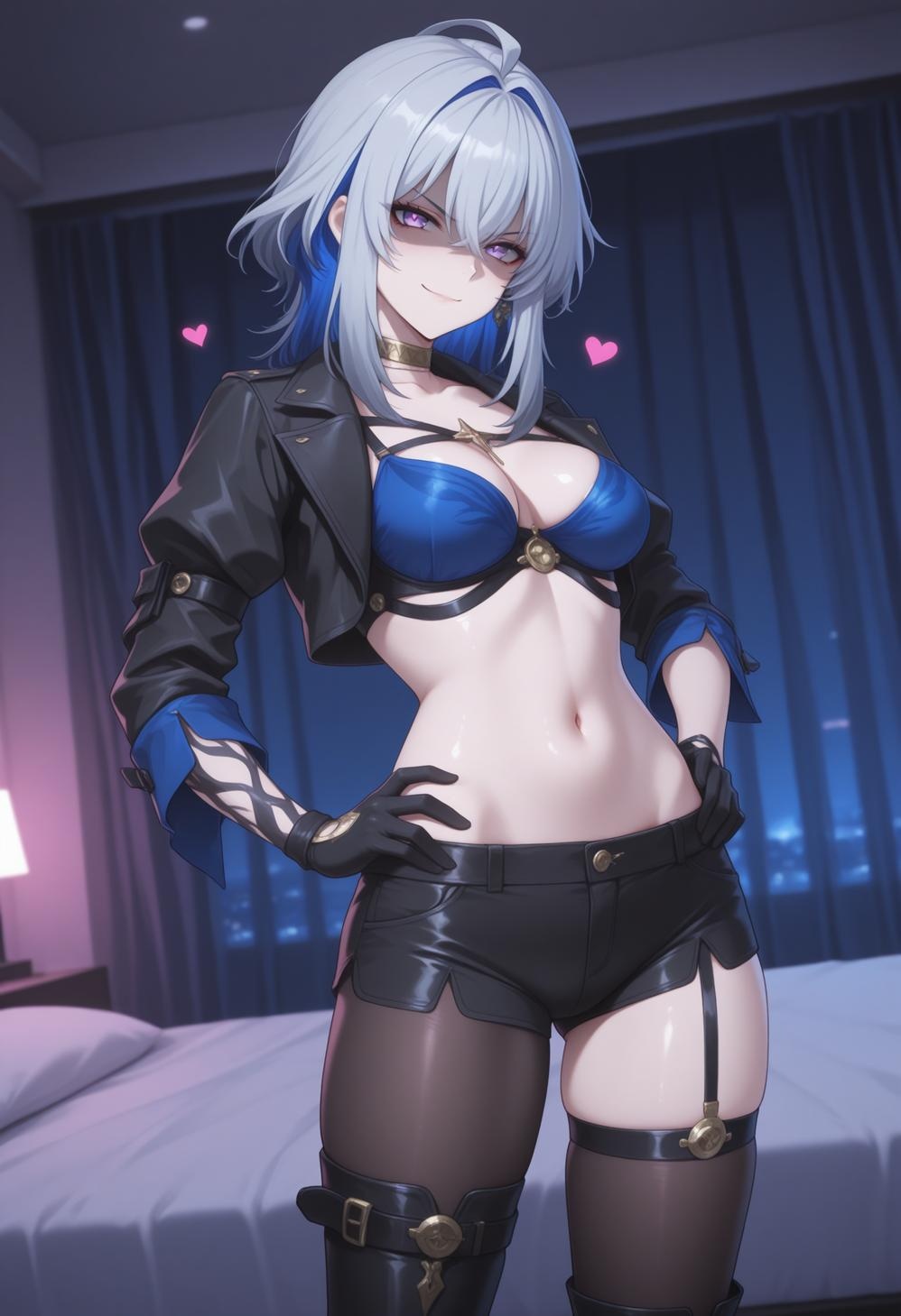 AI生成アニメ少女 - [2.5D] 嘉贝莉娜 Gabriella 金髪巨乳修道女 純白修道服オープンクロッチ黒ストッキング 極致肉感無修正 154P
