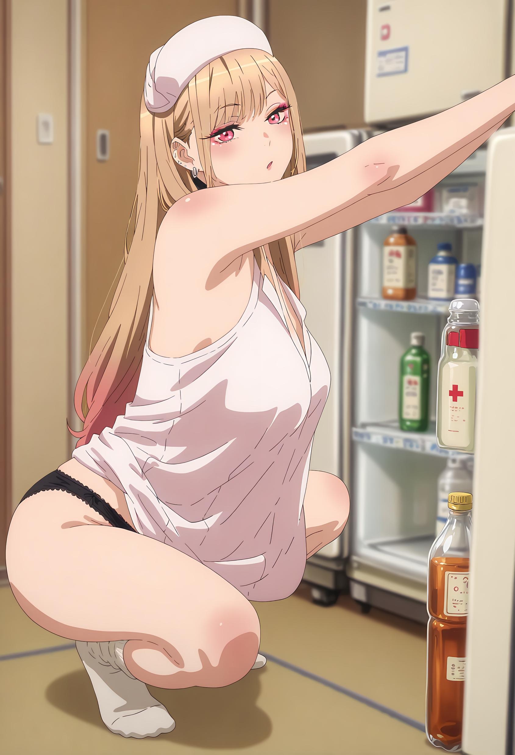 AI สร้างสาวอนิเมะ - [2D] 喜多川海梦 Kitagawa Marin สาวผมทองหน้าอกใหญ่คอสเพลย์ สวมชุดต่างๆ 153P