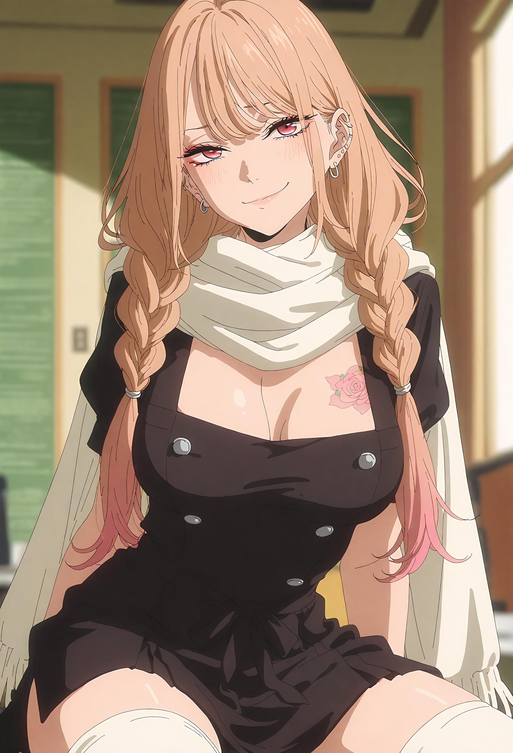 AI สร้างสาวอนิเมะ - [2D] 喜多川海梦 Kitagawa Marin สาวผมทองหน้าอกใหญ่คอสเพลย์ สวมชุดต่างๆ 153P