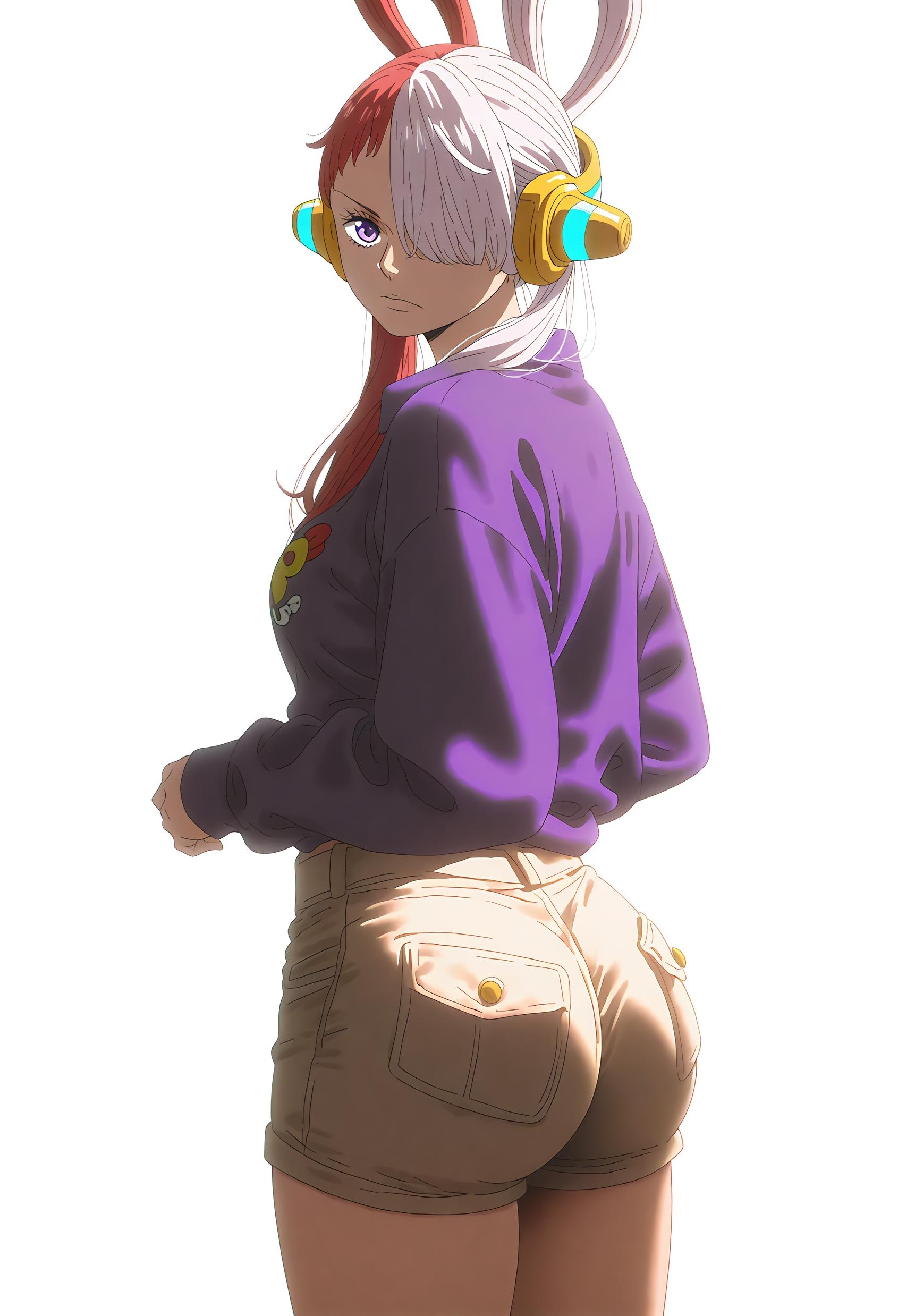 Cô Gái Anime Tạo Bởi AI - [2D] 乌塔 Uta (航海王：红发歌姬) Trang Phục Sân Khấu Nữ Ca Sĩ Đỏ Tóc, Rách Rưới, Gợi Cảm, 47P