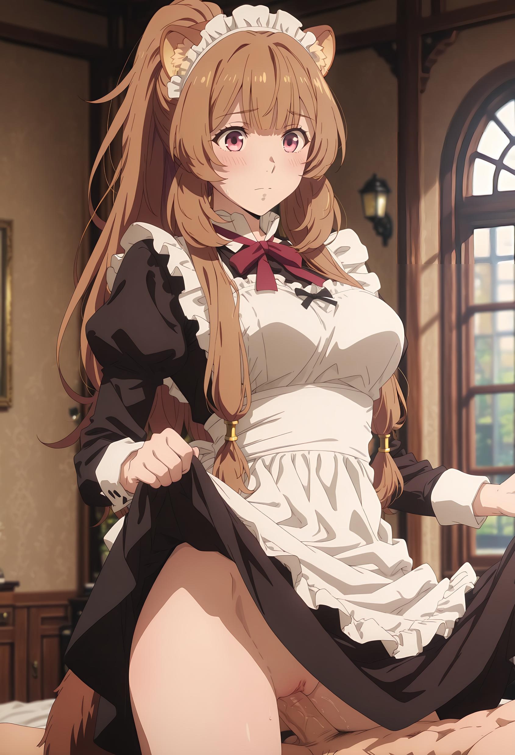 สาวอนิเมะ AI - [2D] ราฟทาเลีย (盾之勇者成名录) สาวทาสหูสัตว์ผมสีน้ำตาล ขายาวเปิดเป้า 189P