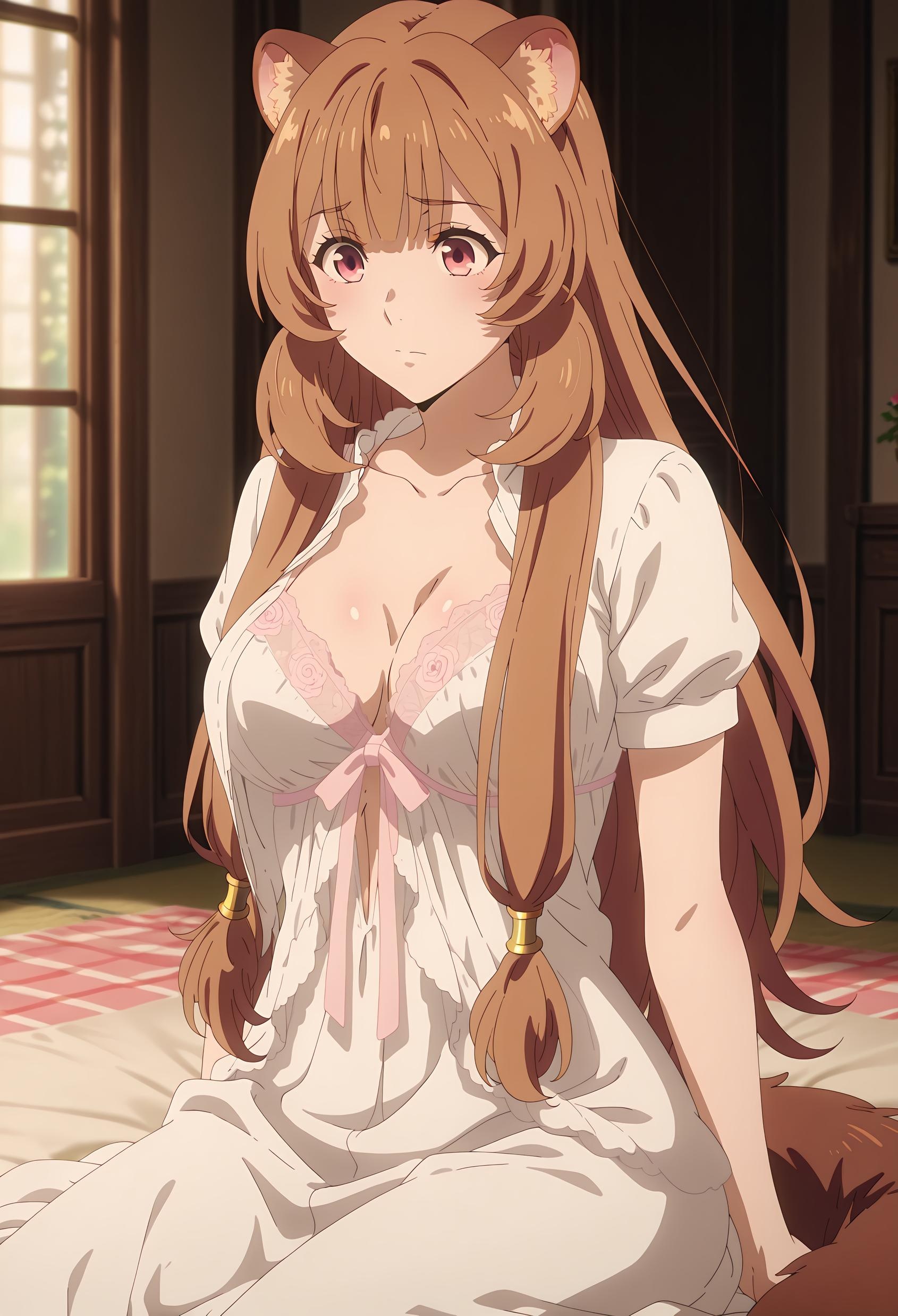 สาวอนิเมะ AI - [2D] ราฟทาเลีย (盾之勇者成名录) สาวทาสหูสัตว์ผมสีน้ำตาล ขายาวเปิดเป้า 189P