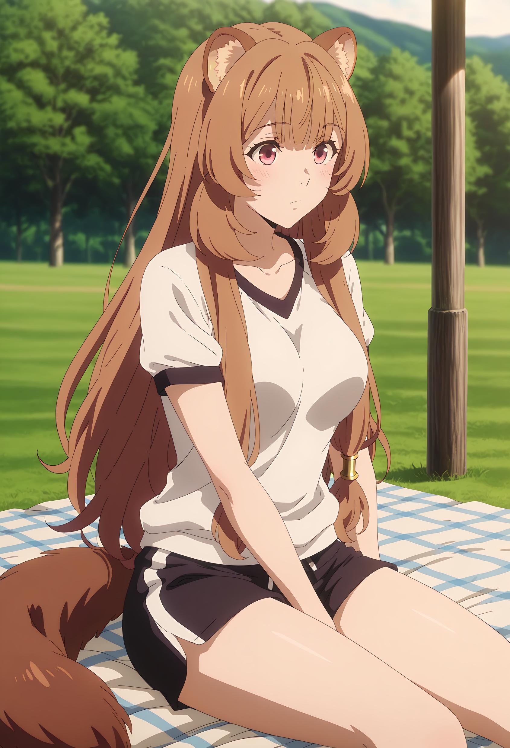 สาวอนิเมะ AI - [2D] ราฟทาเลีย (盾之勇者成名录) สาวทาสหูสัตว์ผมสีน้ำตาล ขายาวเปิดเป้า 189P
