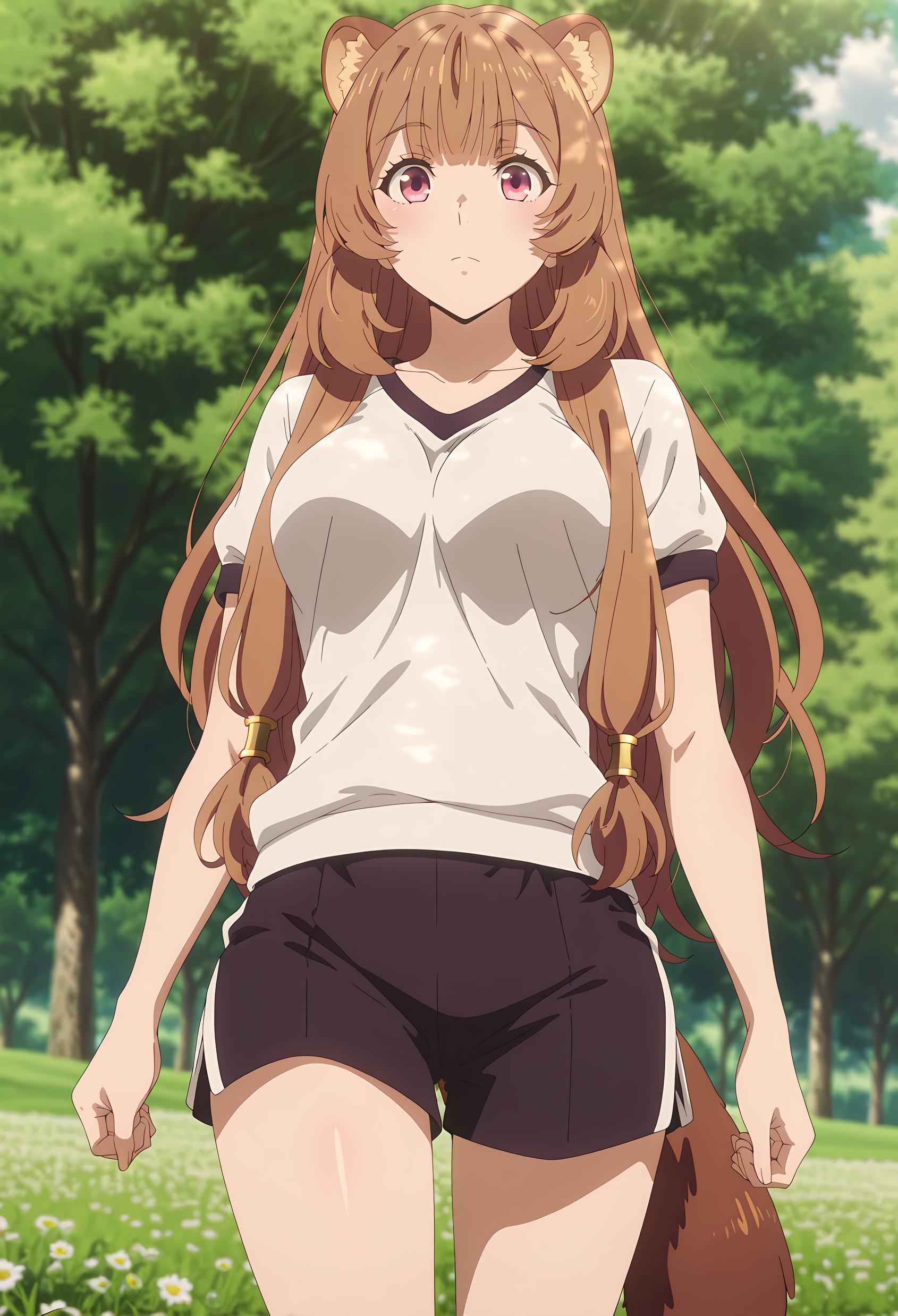 Cô Gái Anime Tạo Bởi AI - [2D] 拉芙塔莉雅 Raphtalia (盾之勇者成名录) Nô Lệ Gái Khổng Lồ Tóc Nâu, Tai Thú, Ngực Khủng, Đuôi Quấn Quanh, Không Chỉnh Sửa 189P